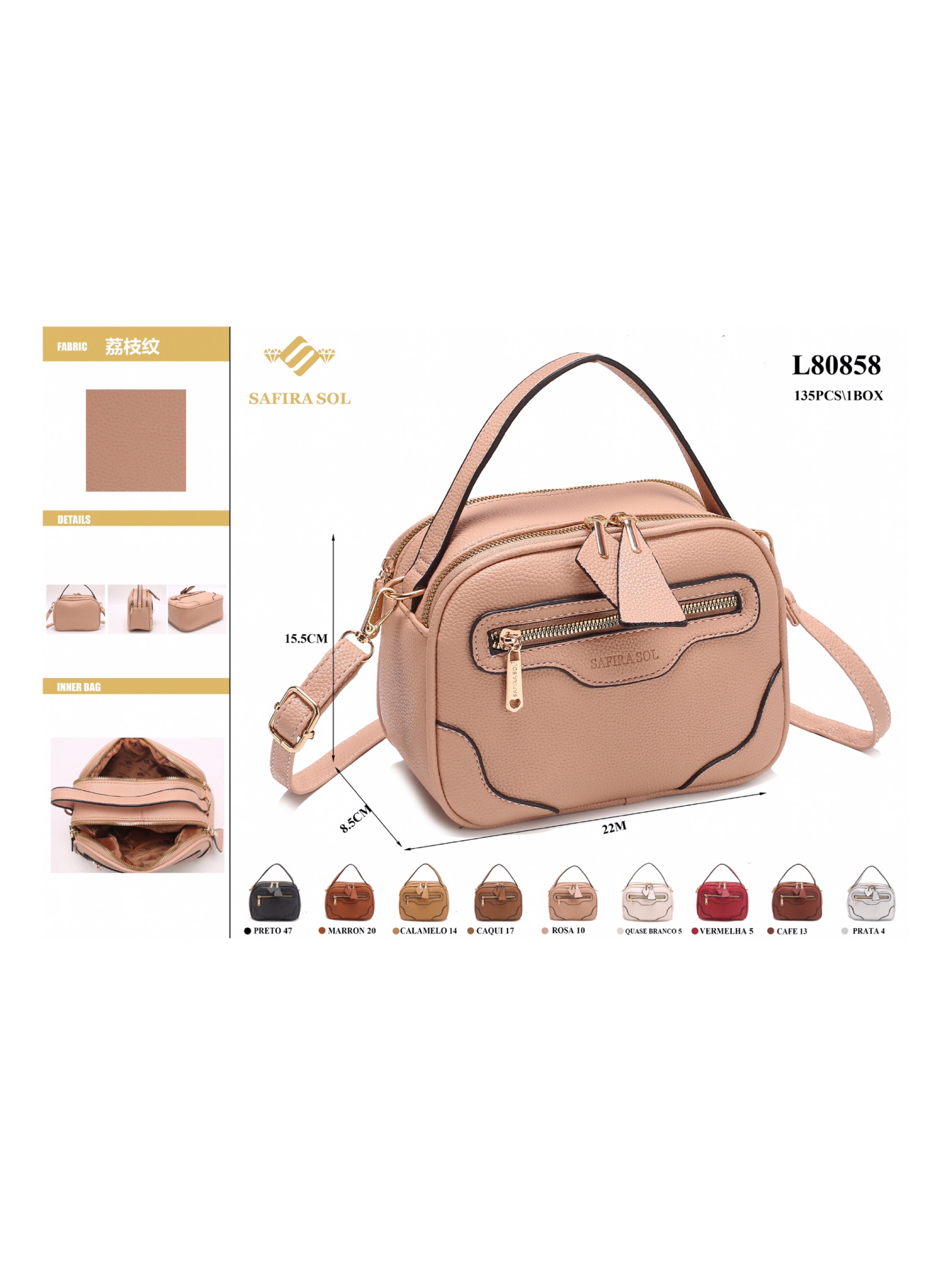 bolsa feminina （L80858）