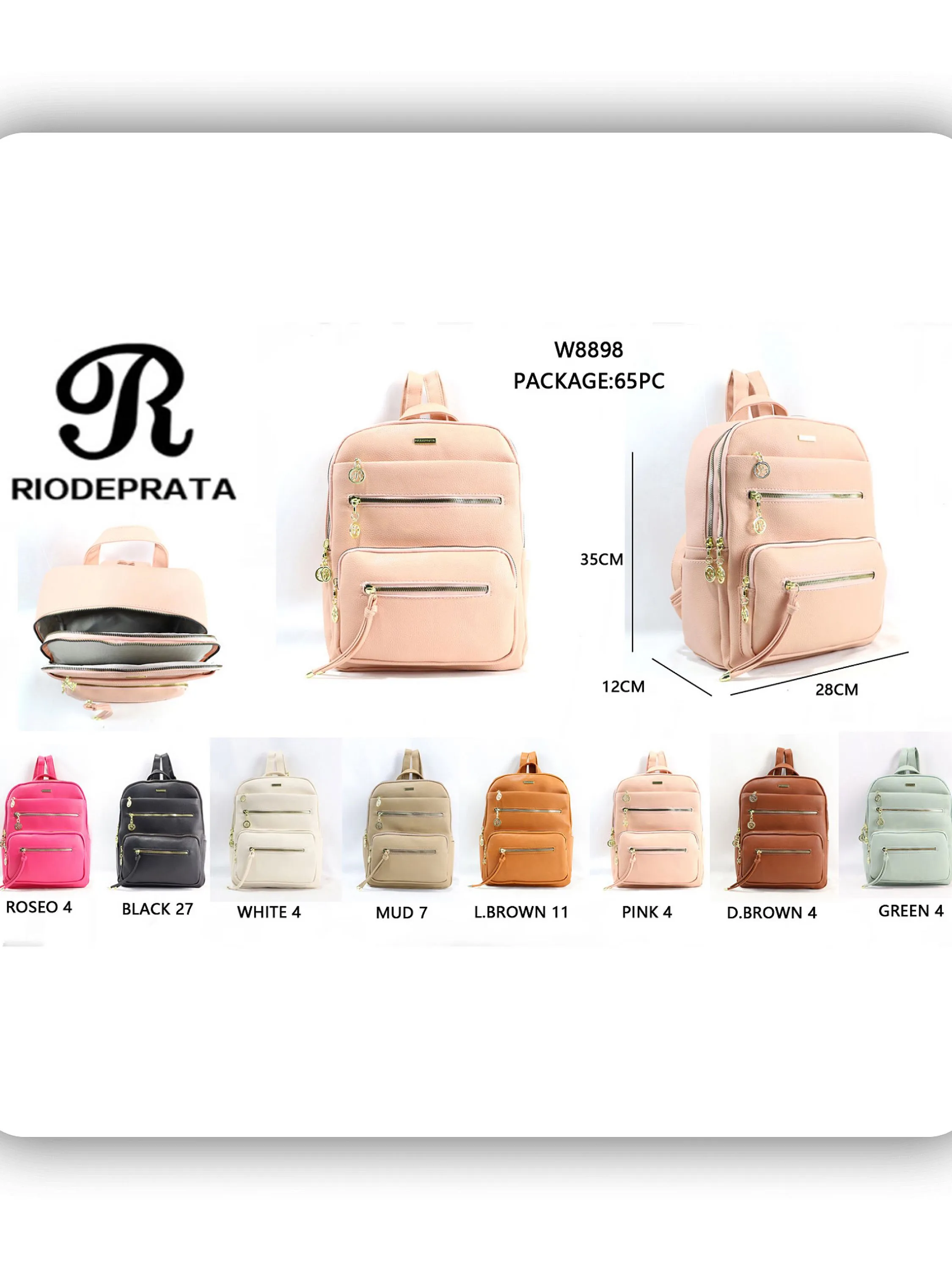 mochilas feminina （W8898）