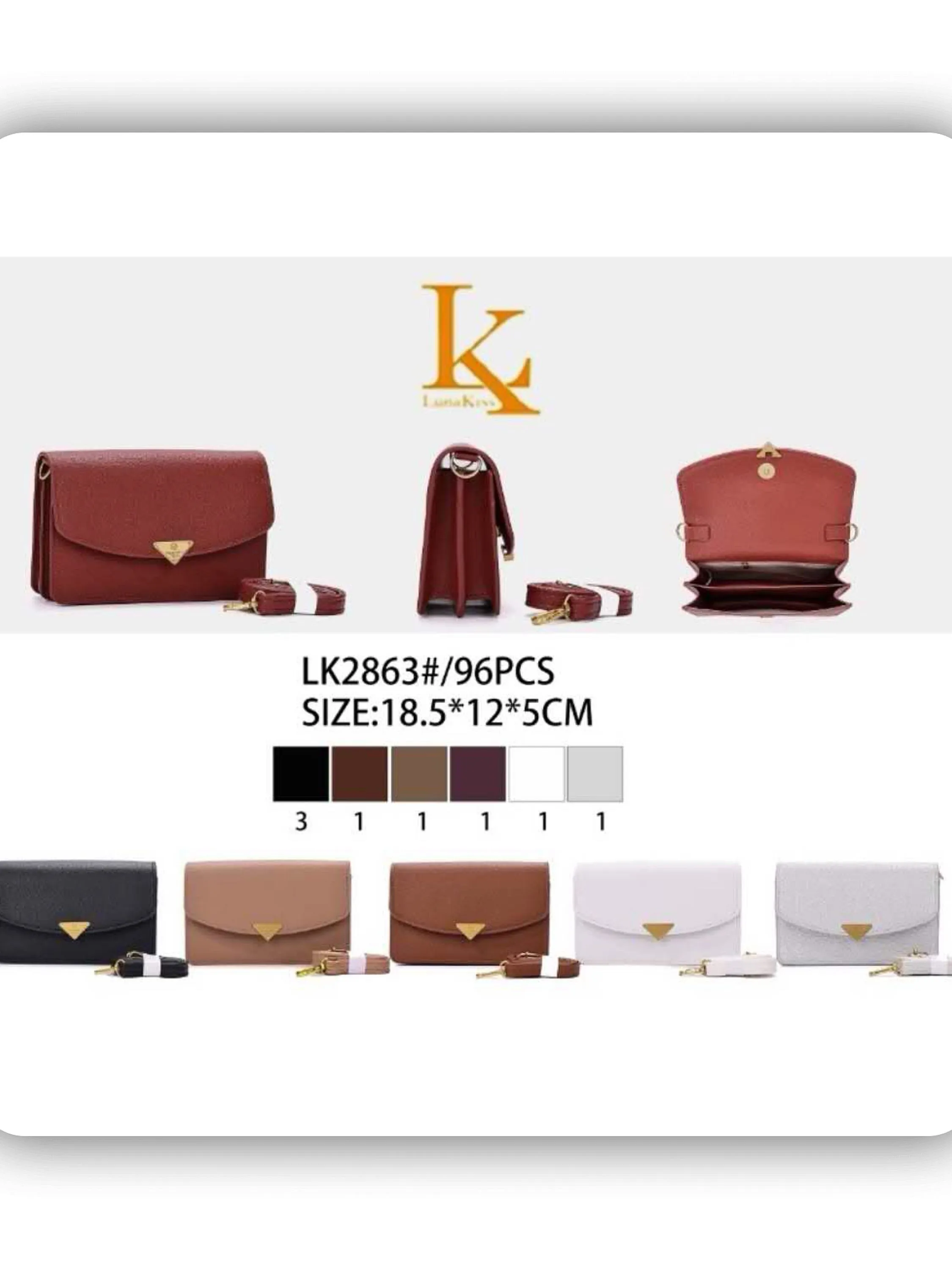 Bolsa feminina (Lk2863)
