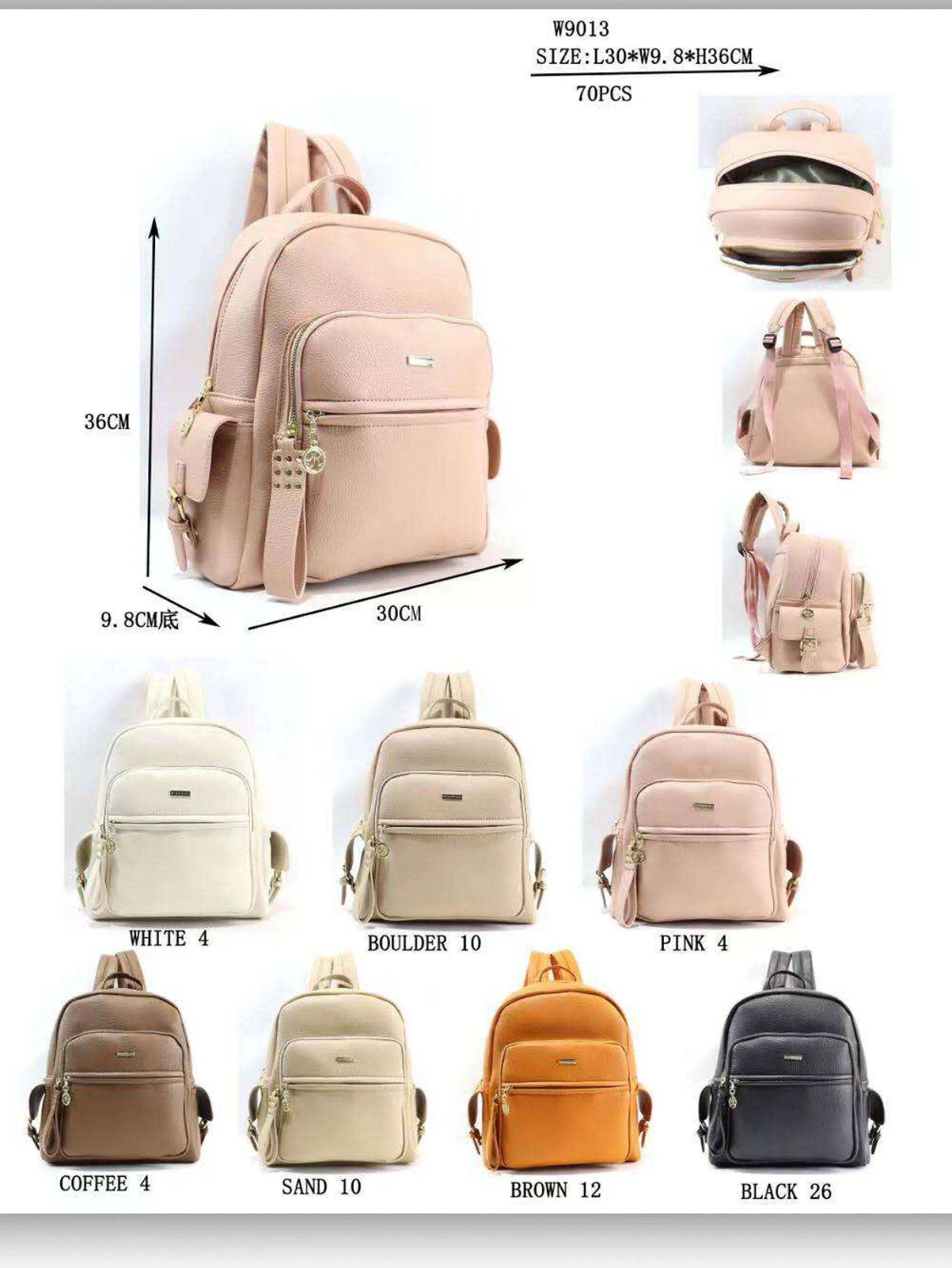 Mochilas femininas(W9013)