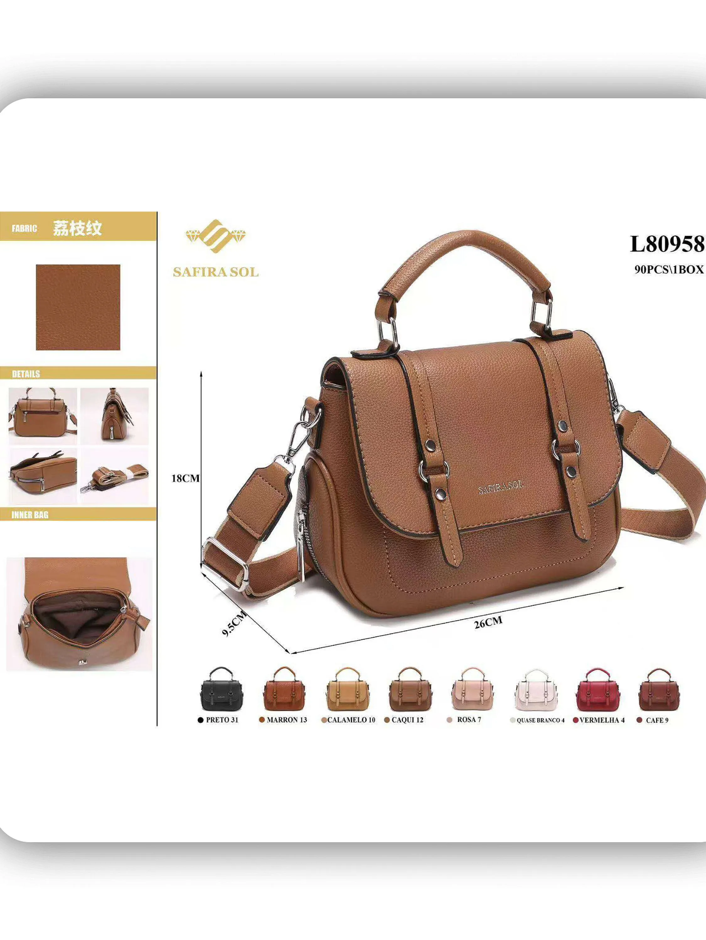 Bolsa feminina (L80958)