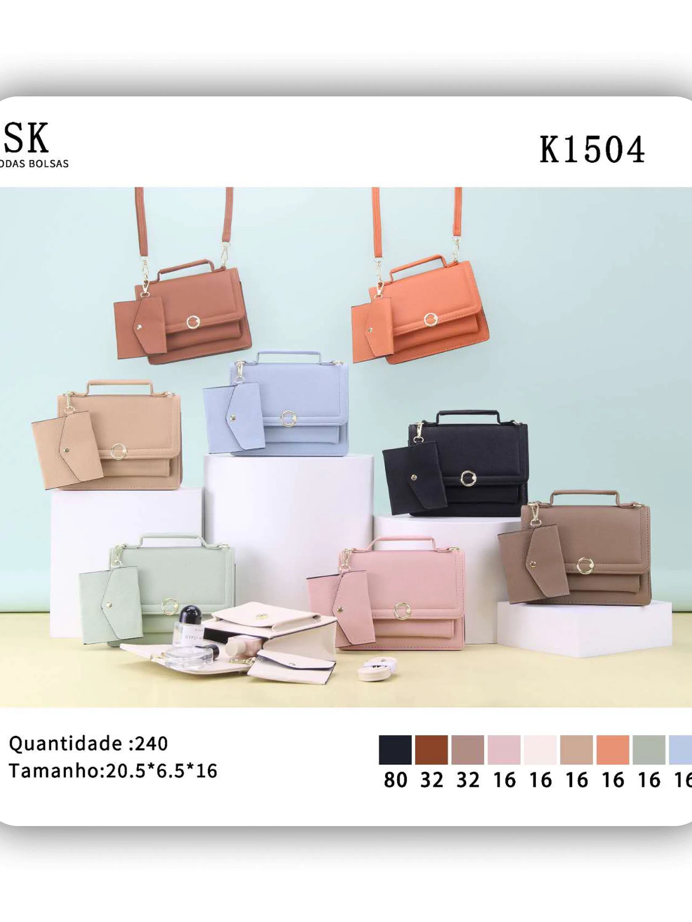 Bolsa feminina (K1504)