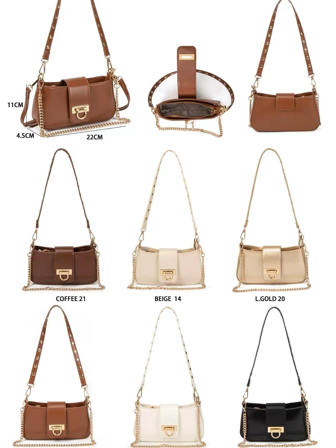 bolsa feminina（LL33）