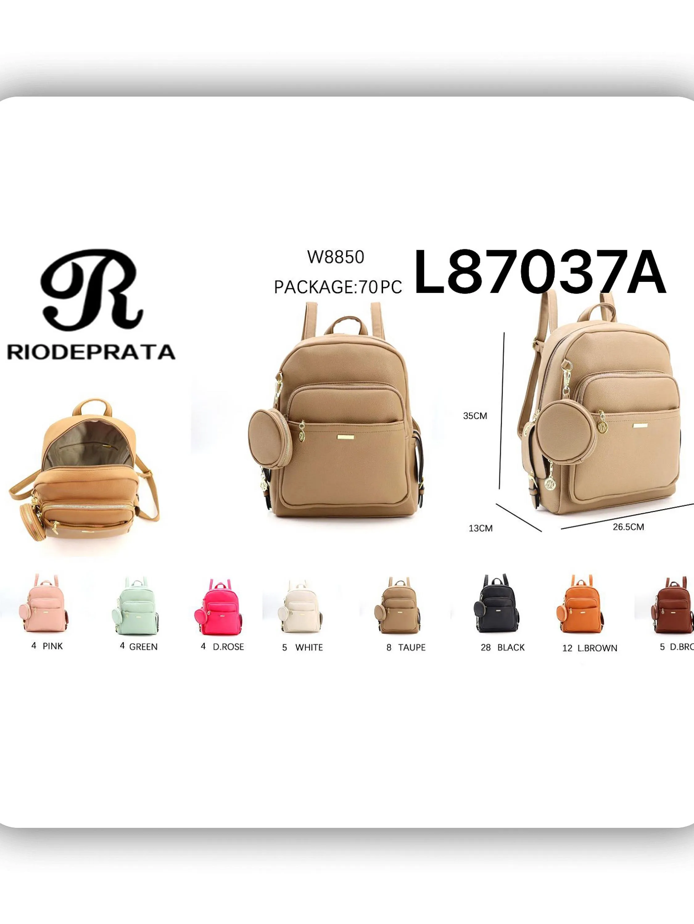 mochilas feminina（W8850）