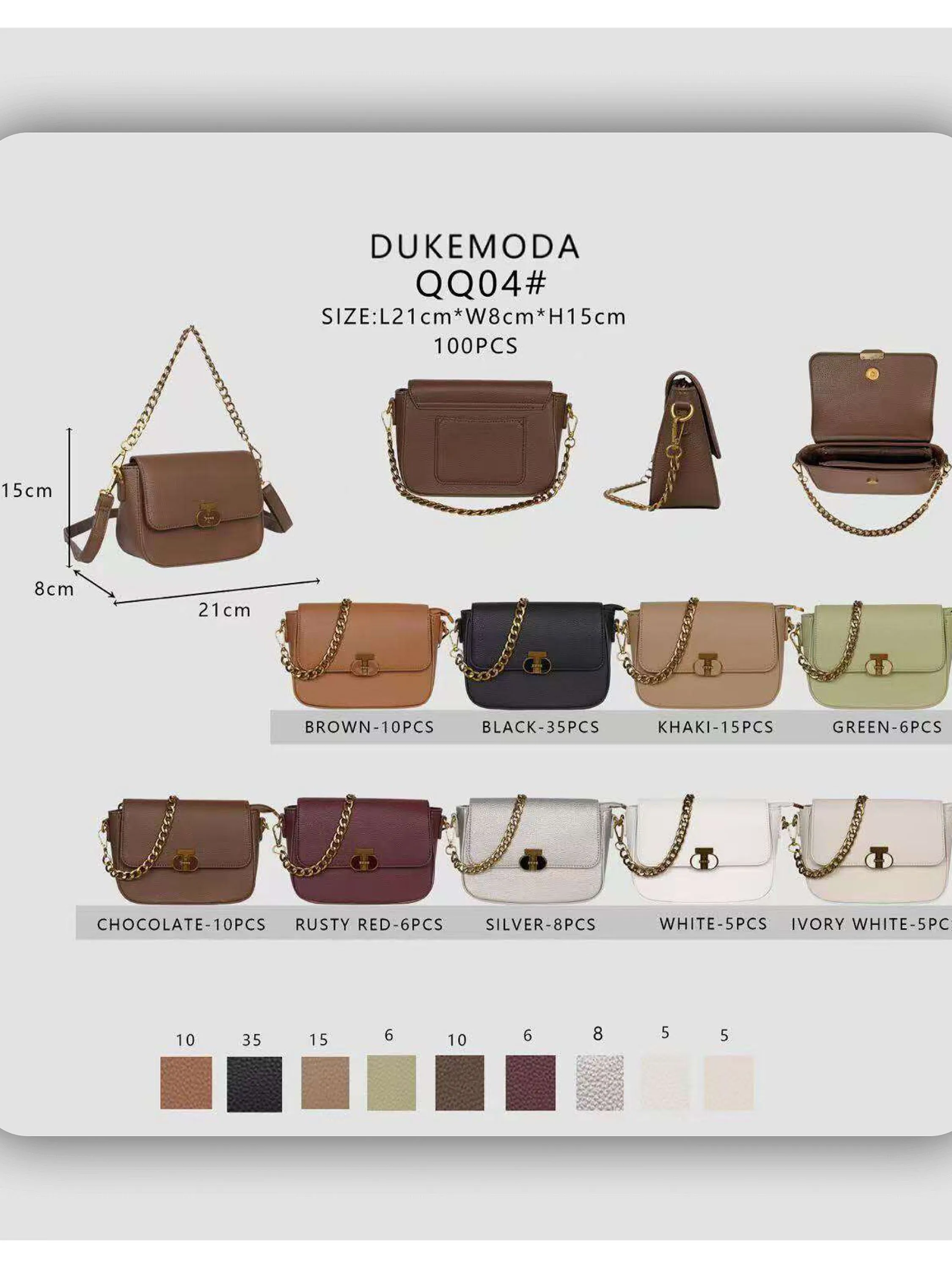 bolsa feminine （QQ04）