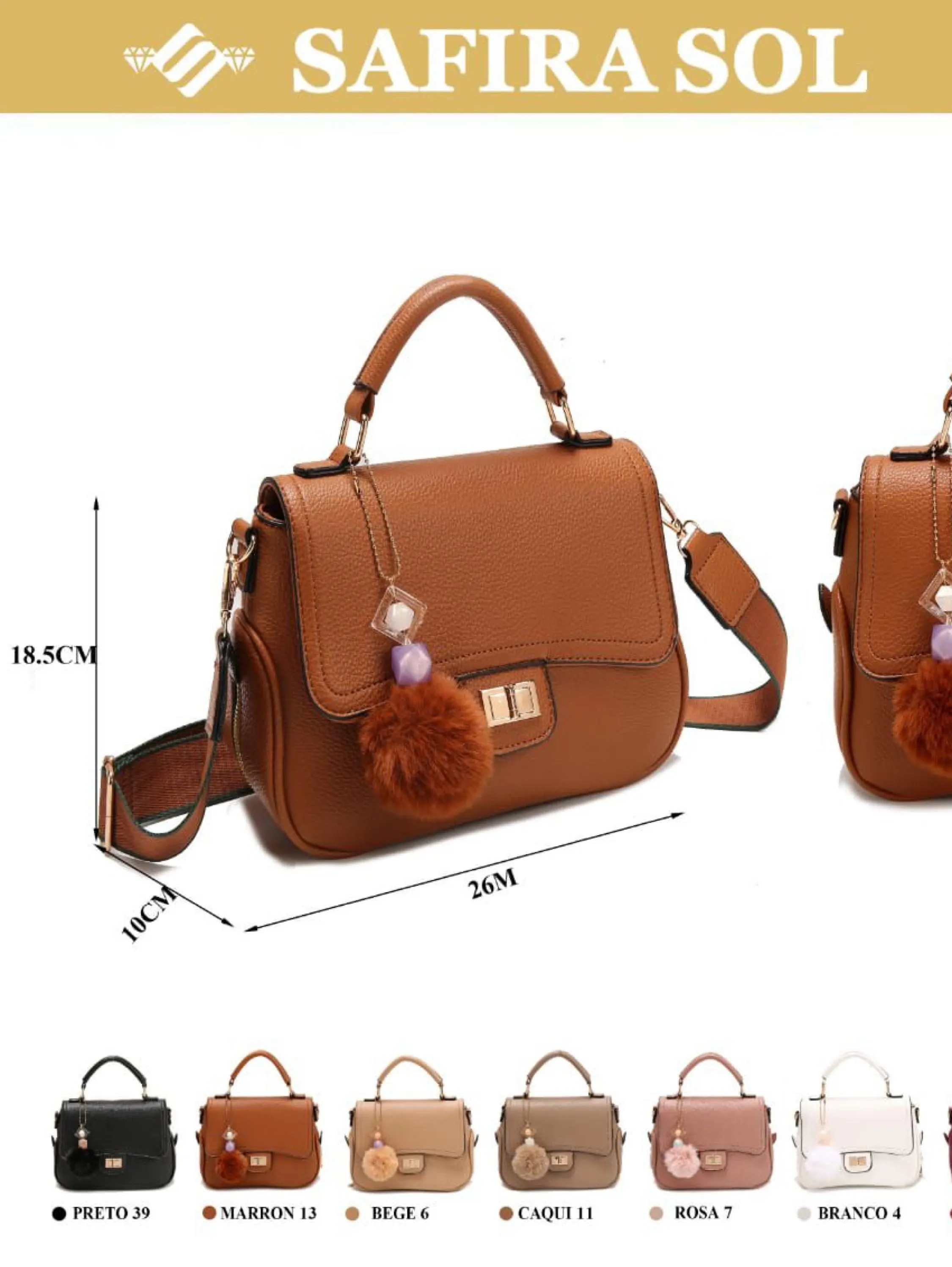 Bolsa feminina（L60487）