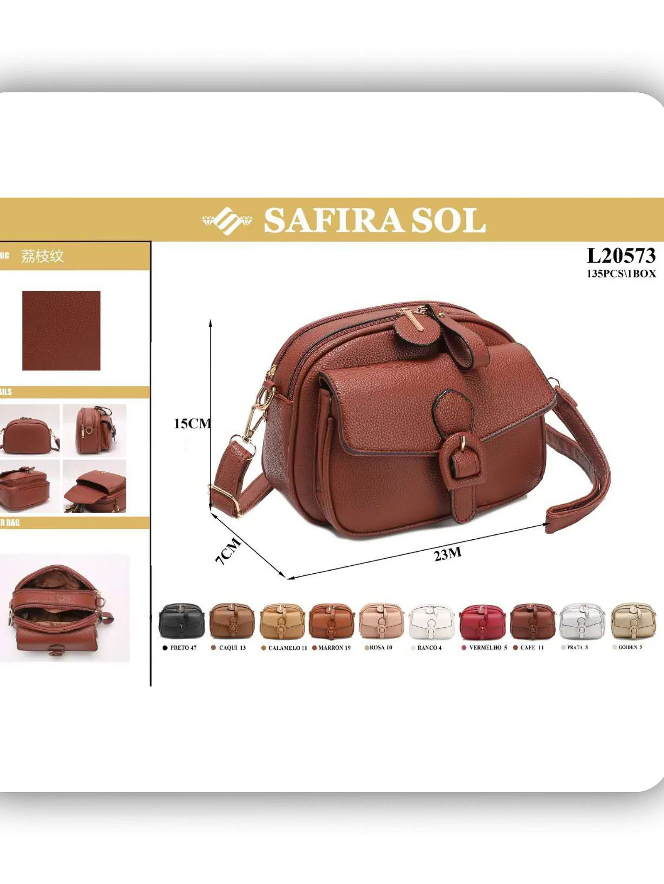 Bolsa feminina (L20573)