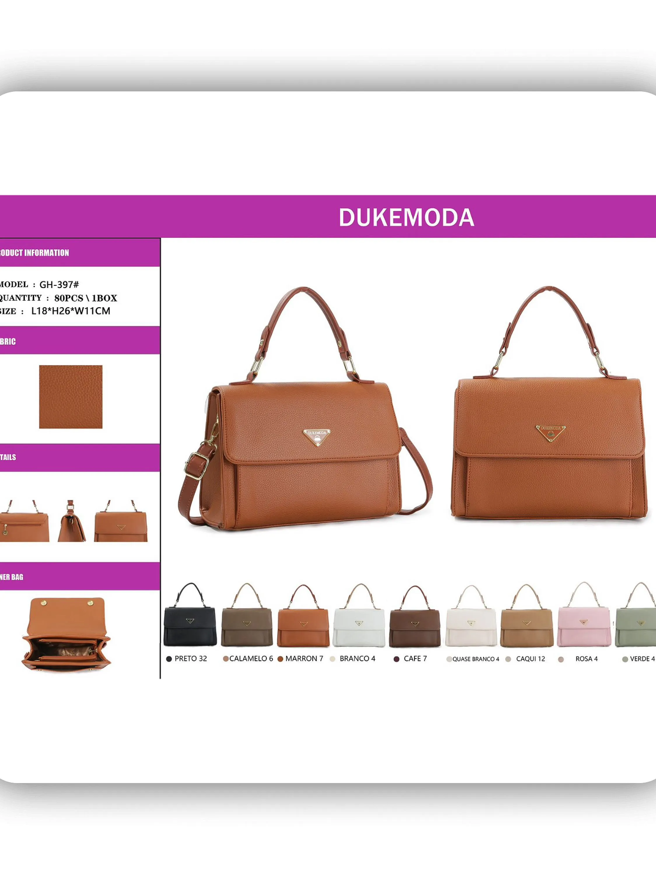 Bolsa feminina (GH397)