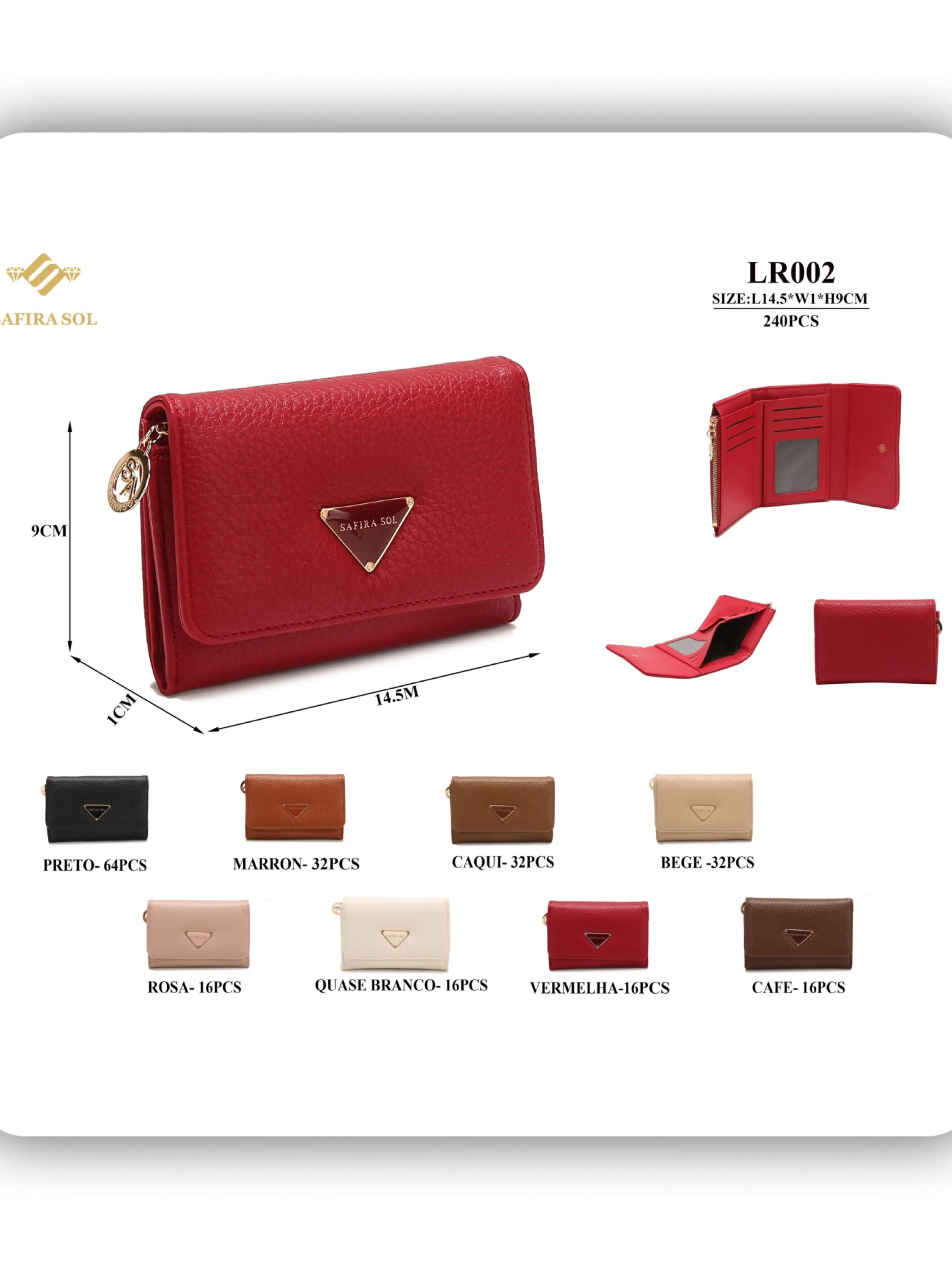 Carteira feminina （LR002）
