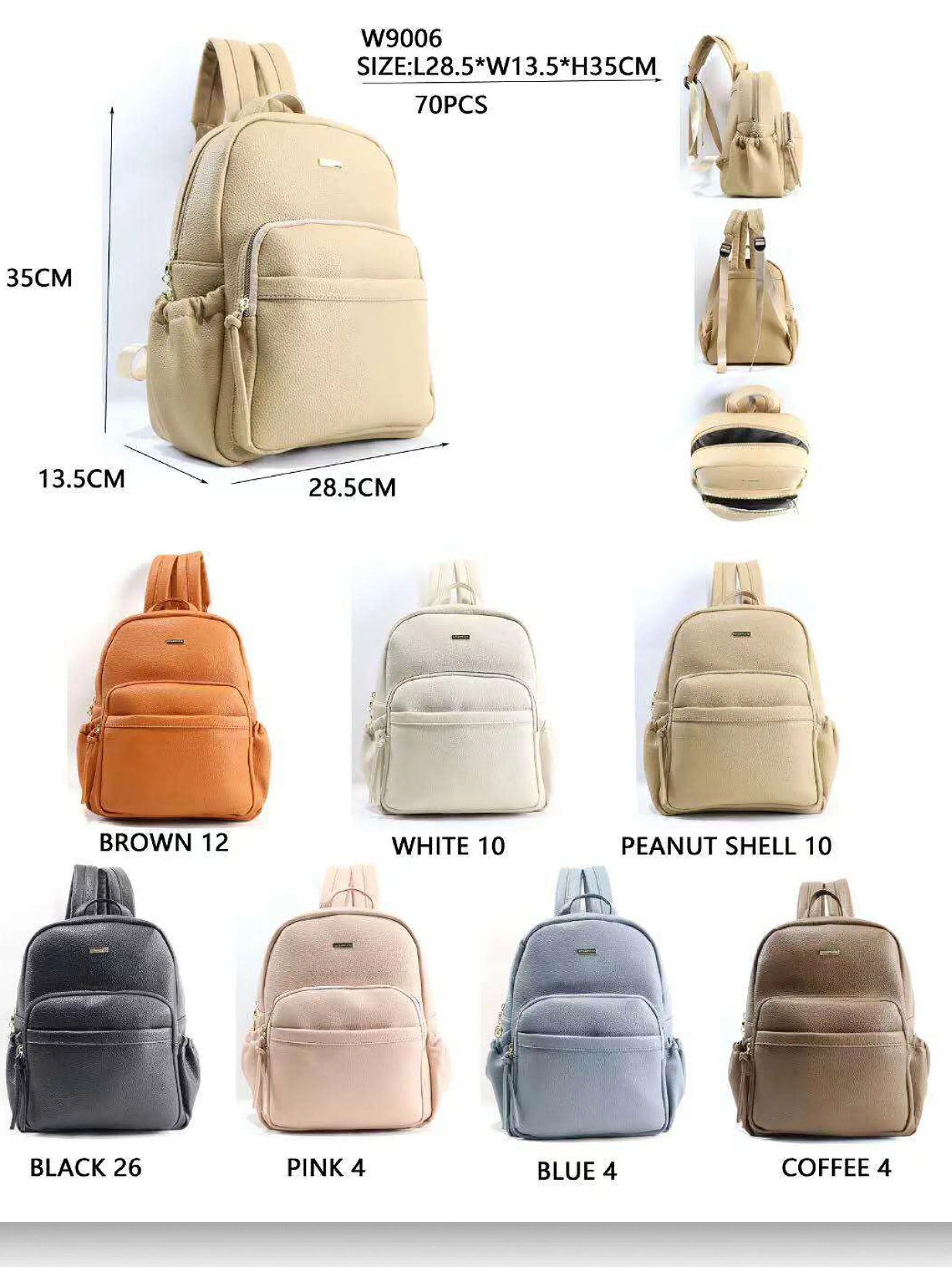 Mochilas femininas(W9006)