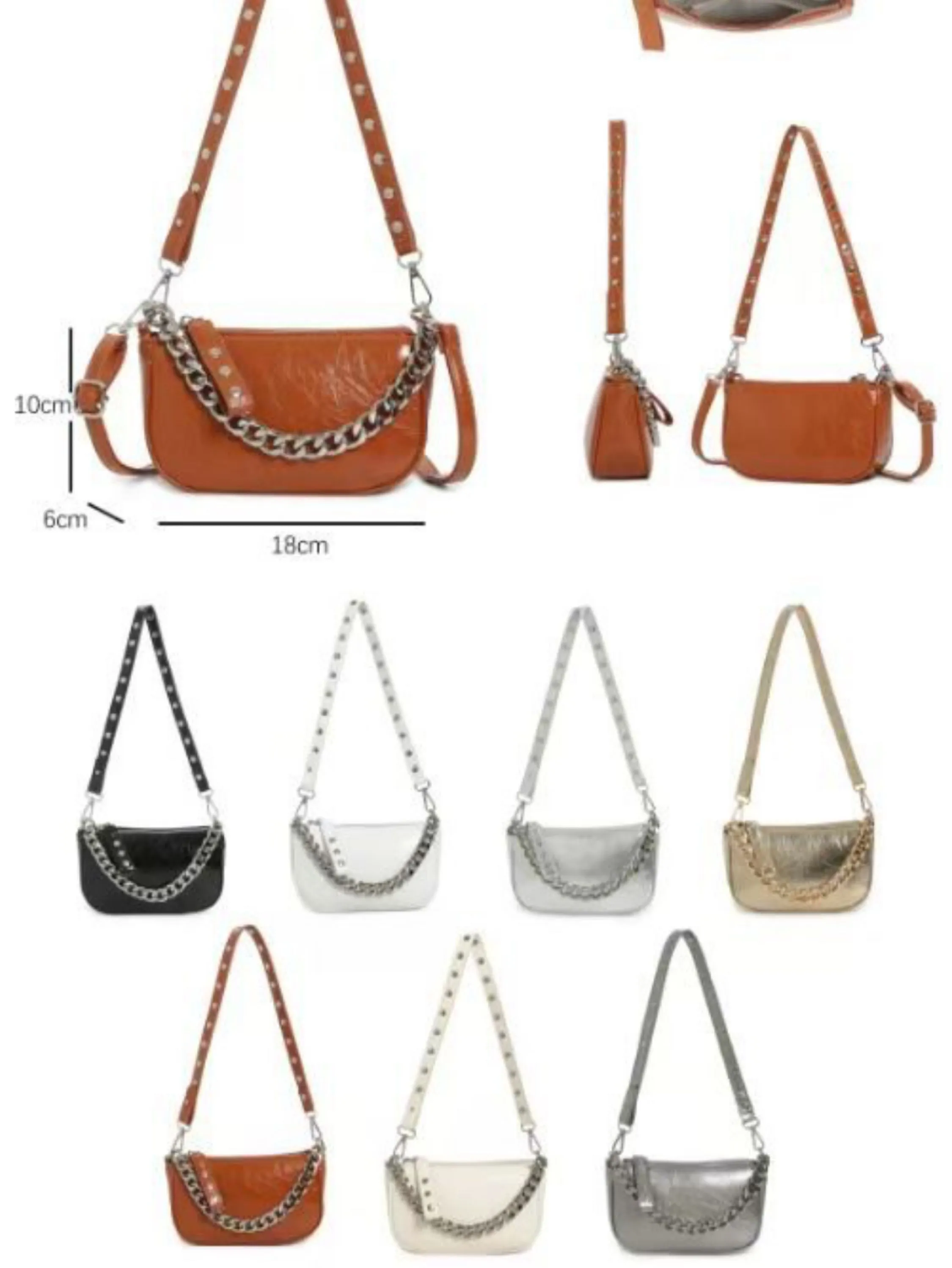 Coleção nova bolsa tiracolo AL-701