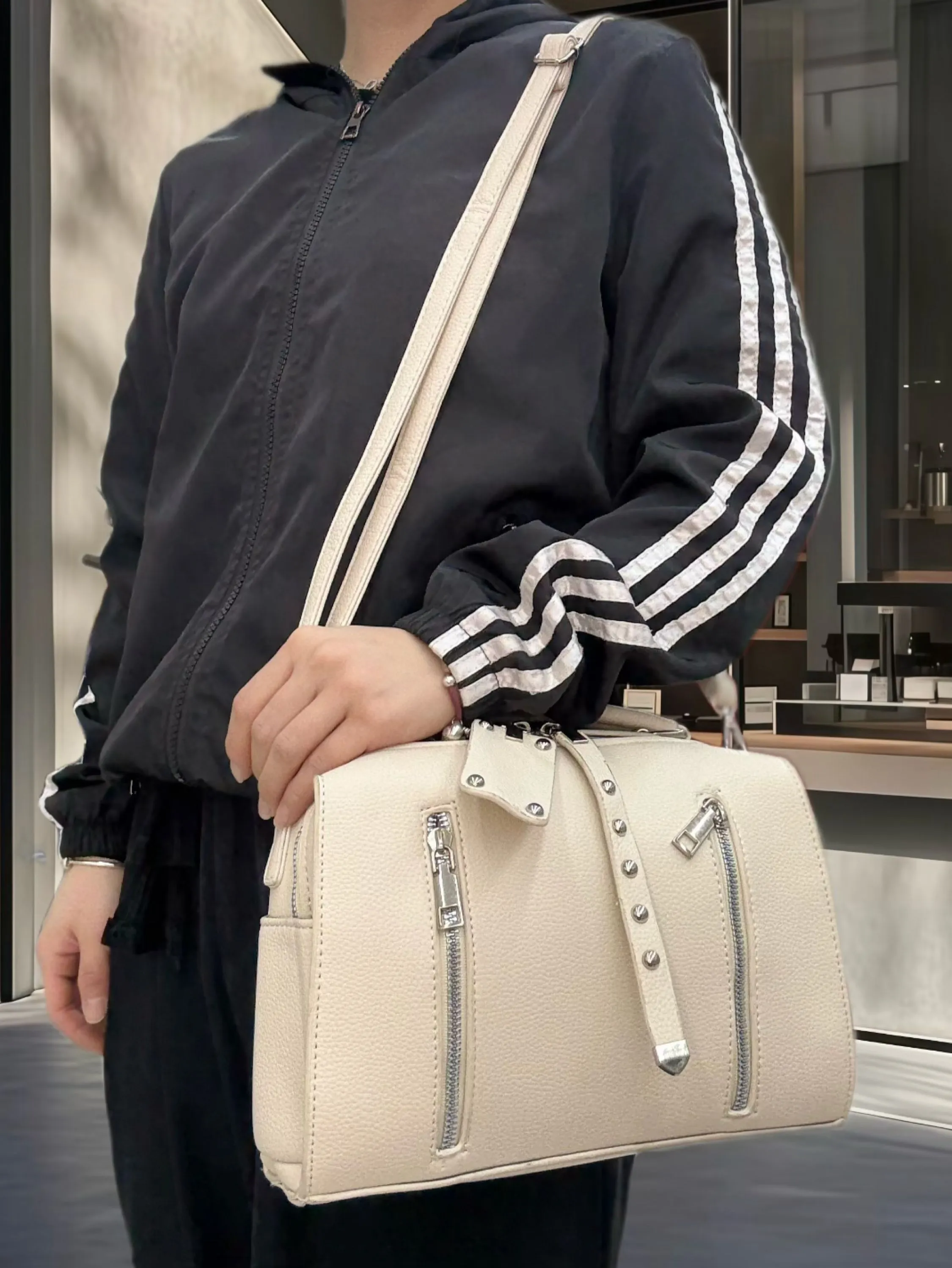 Bolsa Baú Casual com alça transversal AL-718