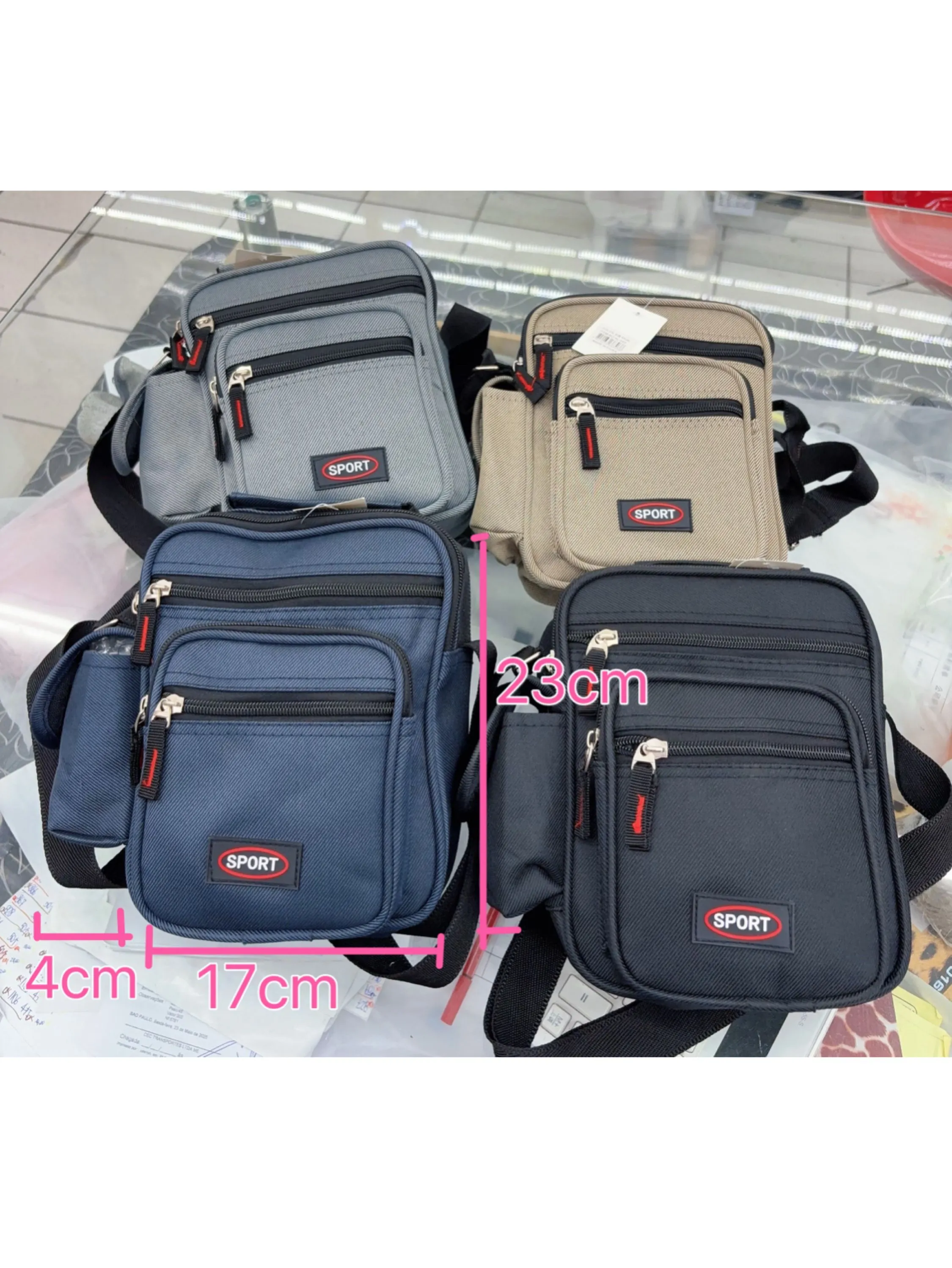 Bolsa Masculina Transversal AL-303