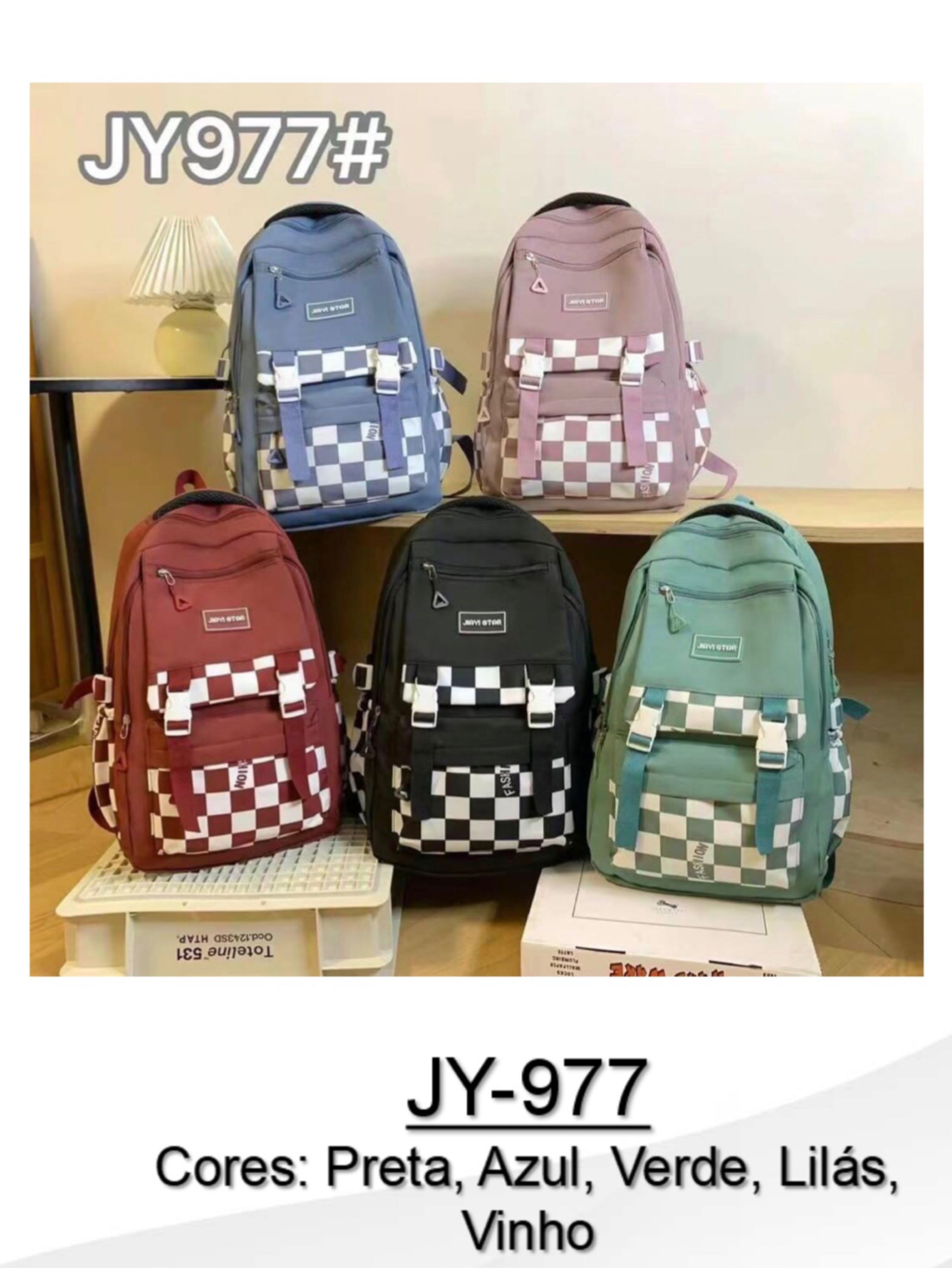 Mochila Escolar ou pra uso dia a dia AL-977