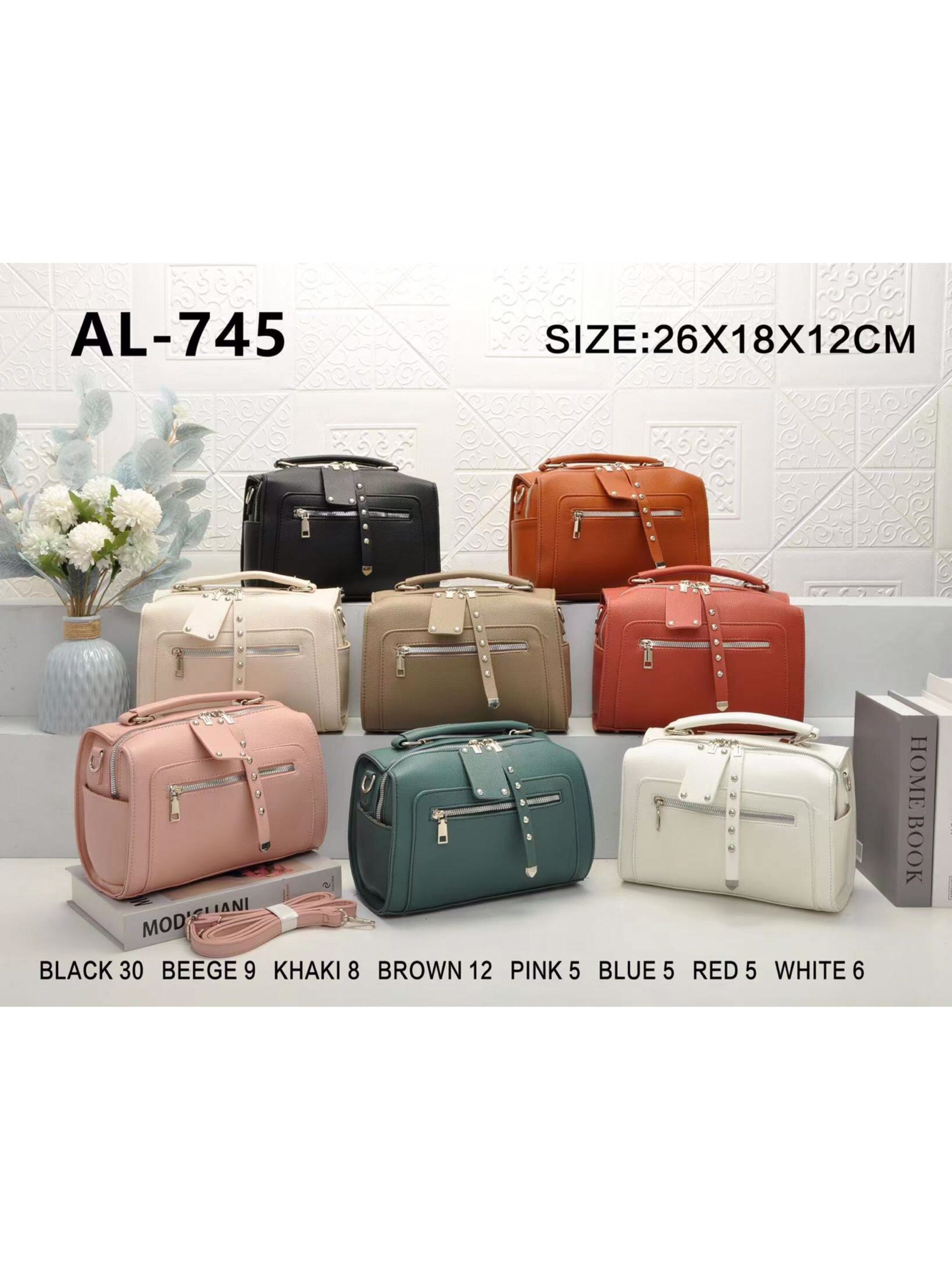 Bolsa Feminina multiziper AL-745