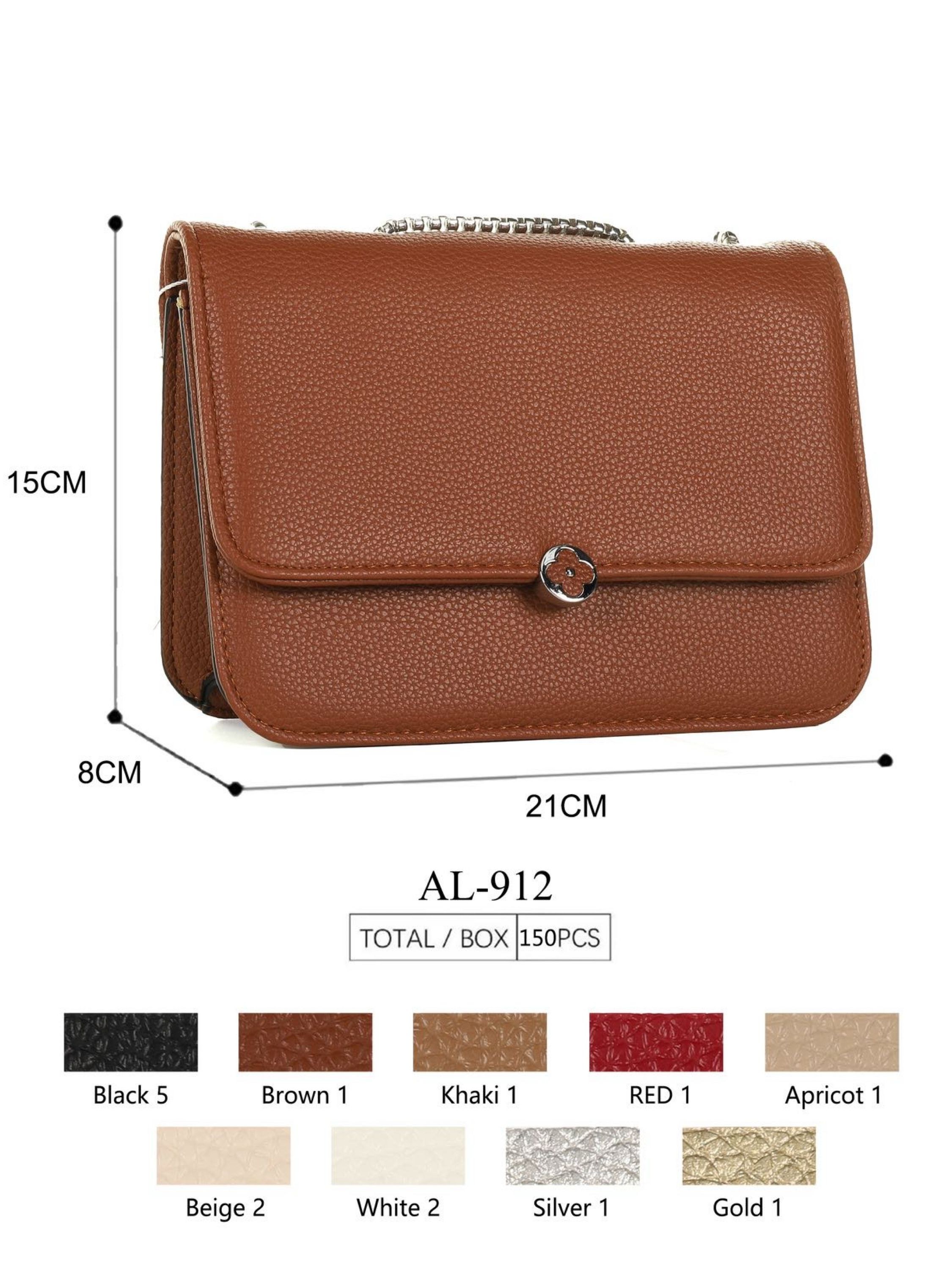 Bolsa feminina com alça de corrente AL-912