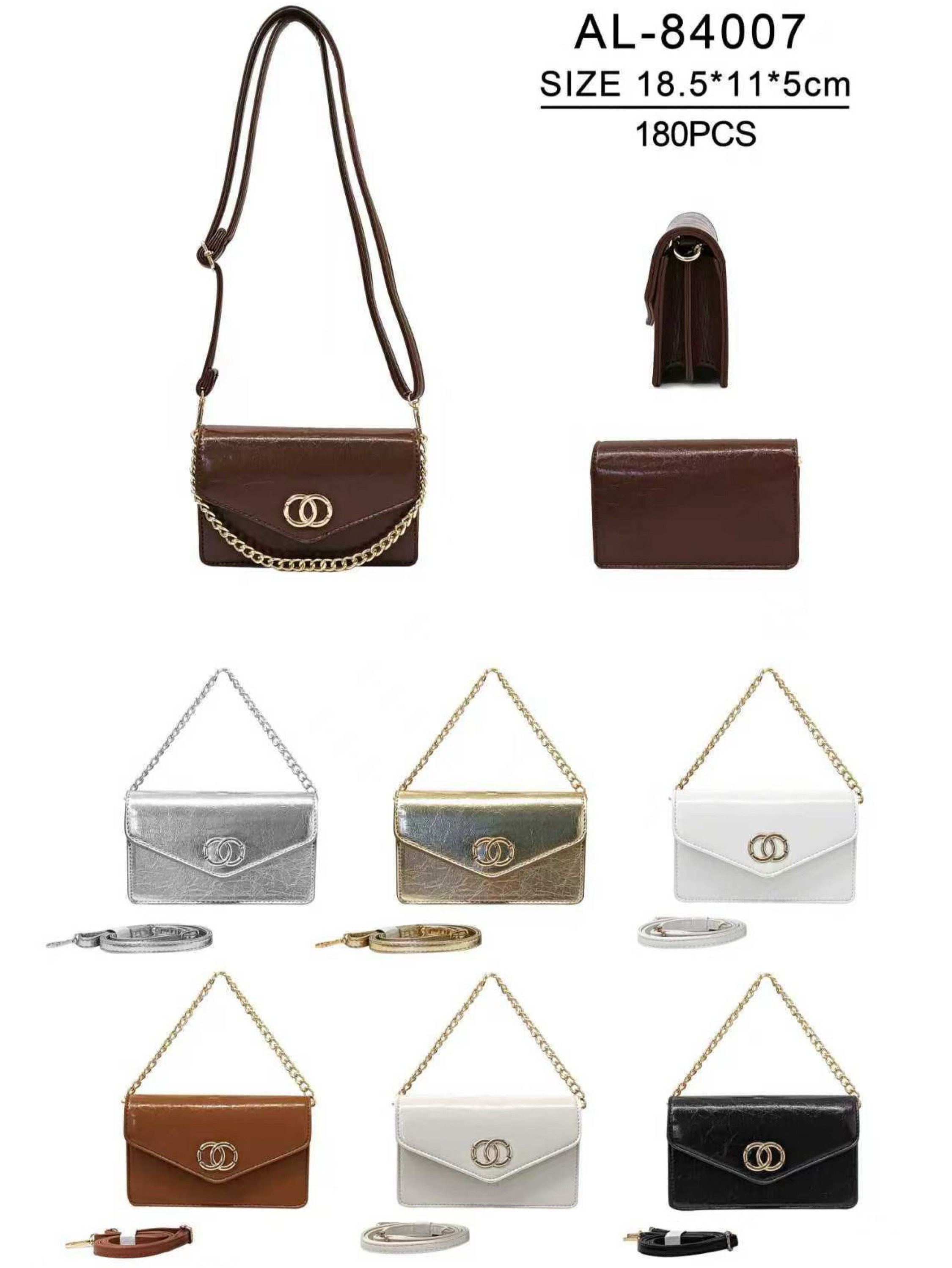 Bolsa estruturada chic pra sair AL-84007