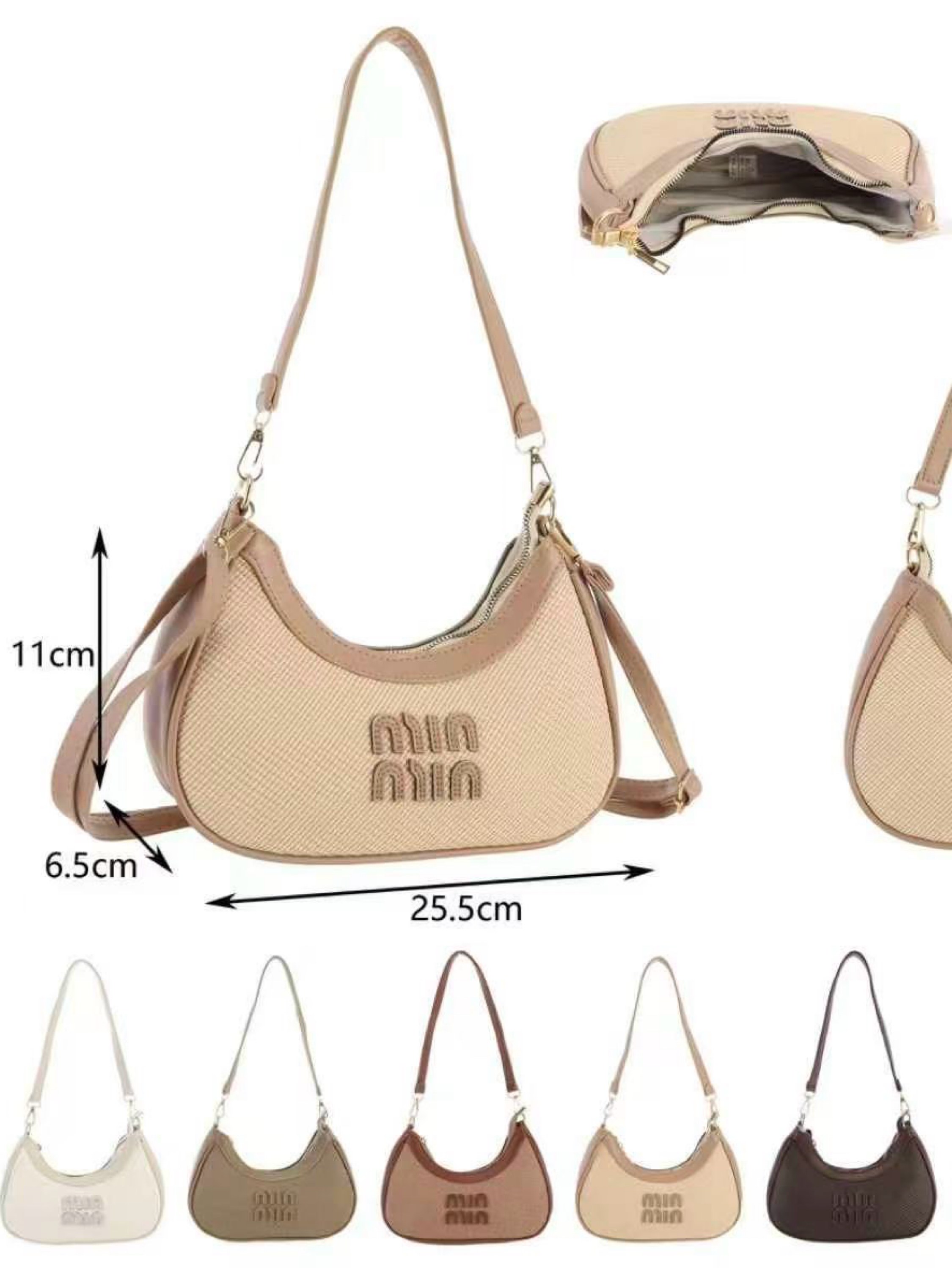 Bolsa de ombro com alça transversal AL-1512