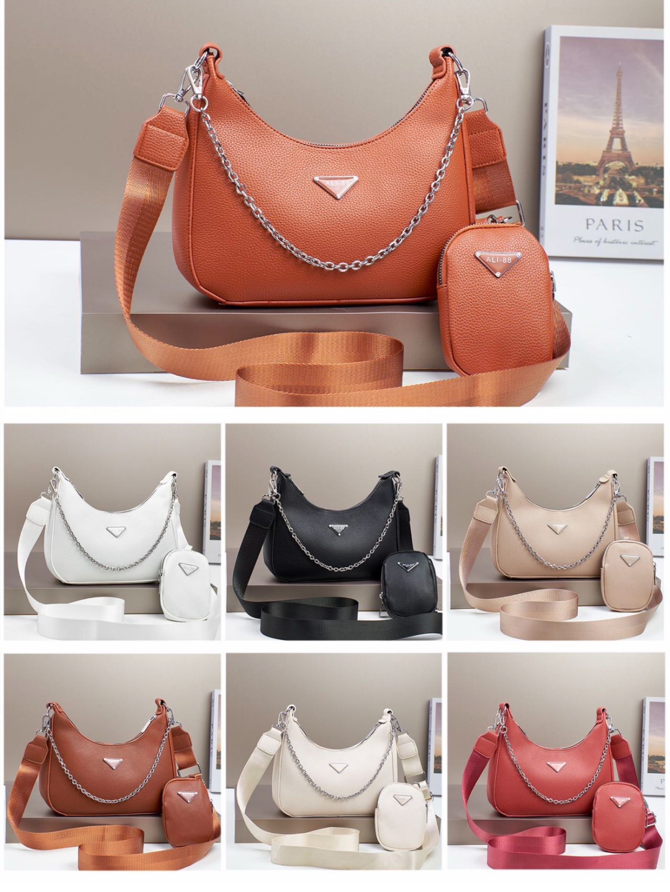 Bolsa Feminina inspiração da PRADA AL-830