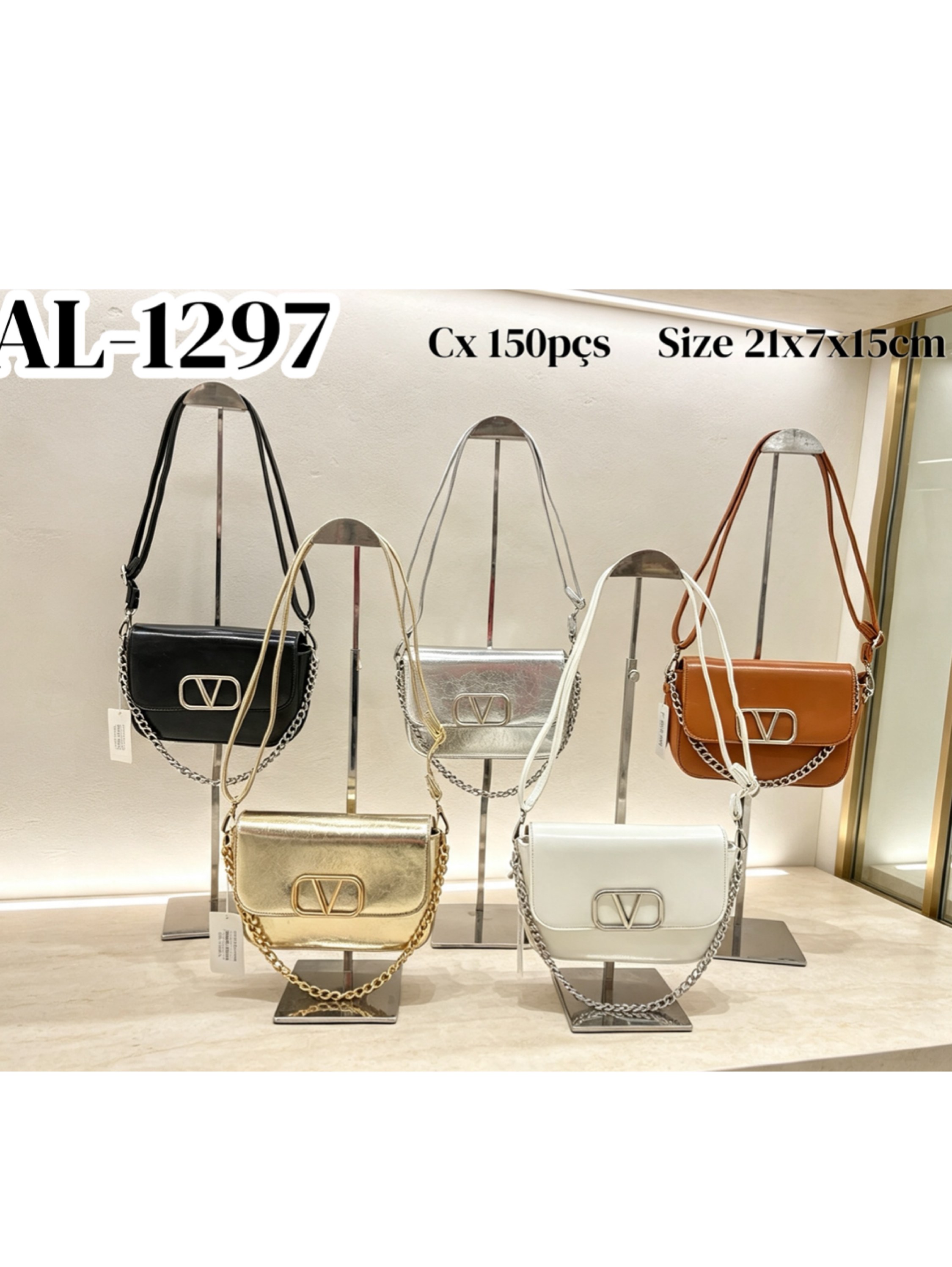 Pacote com 15, Bolsa Estruturada AL-1297