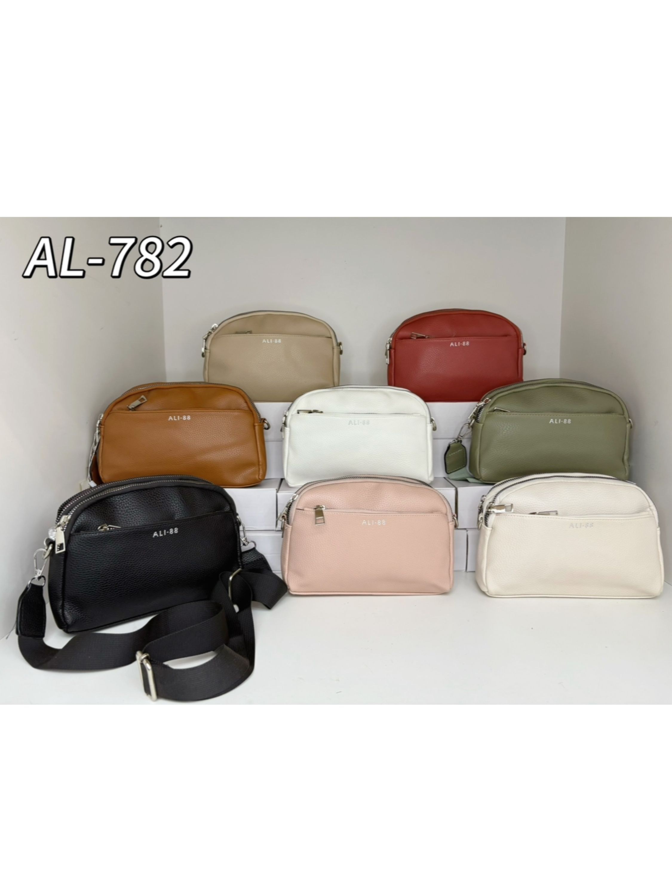 Bolsa tiracolo e transversal alça grossa AL-782