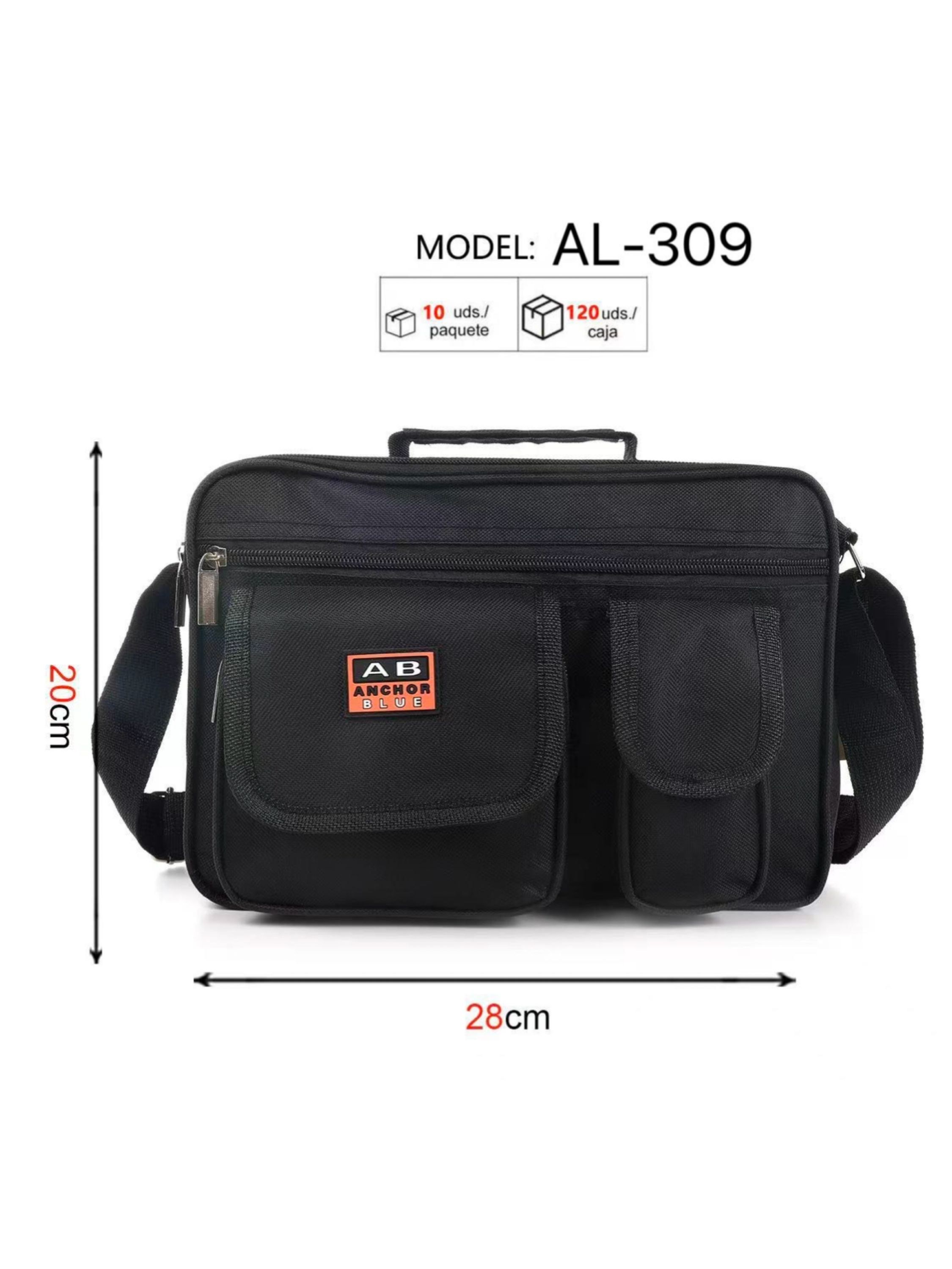 Bolsa Masculina com alça transversal AL-309