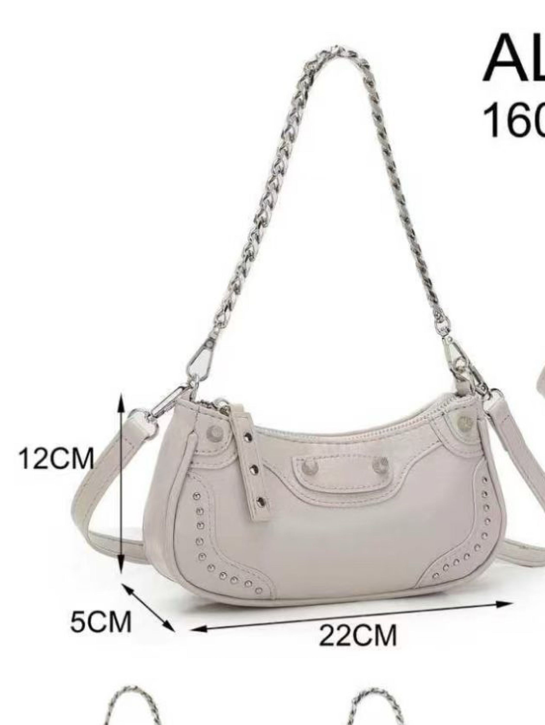 Bolsa tiracolo com duas alças cabe celular AL-1202