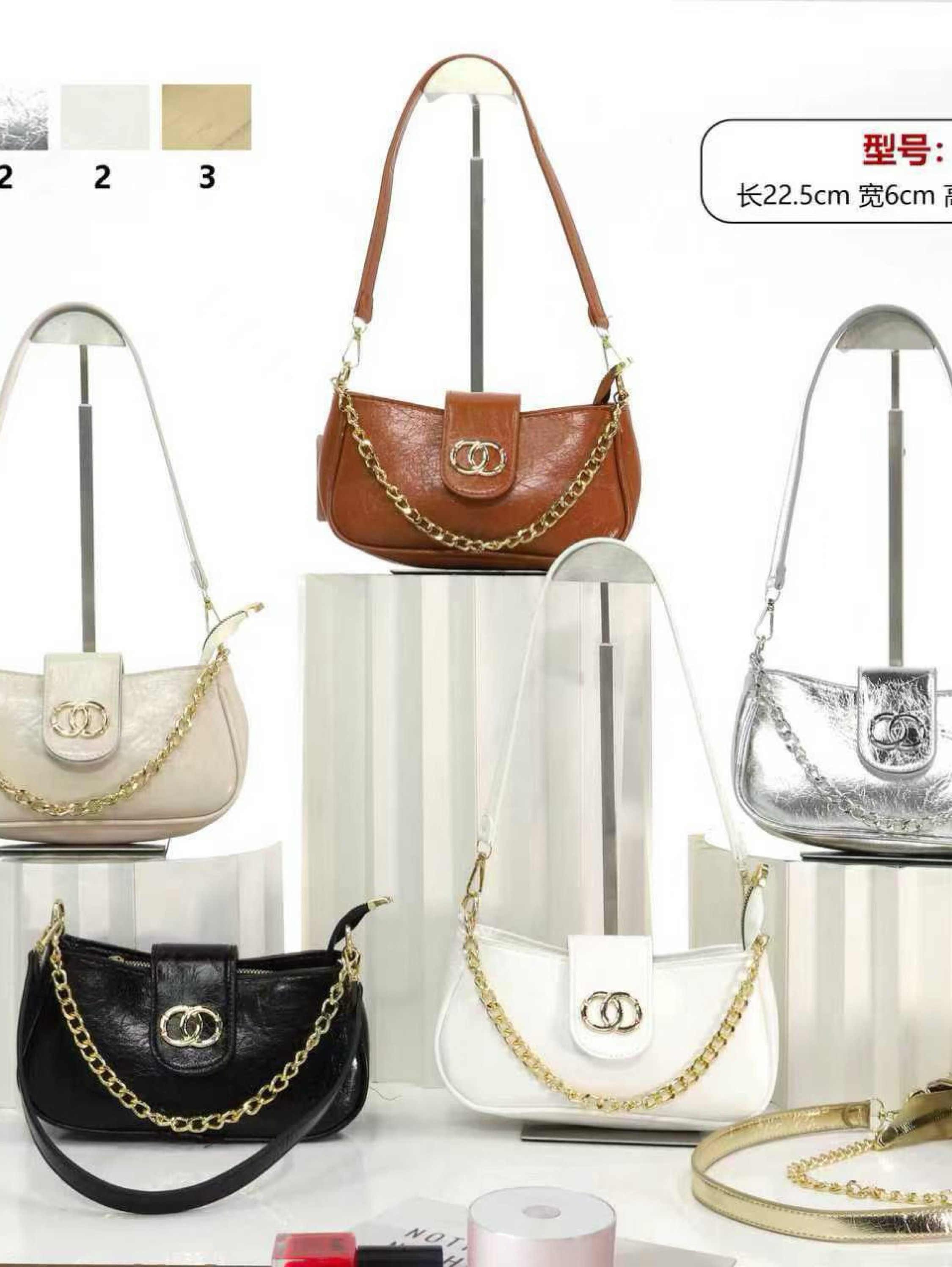 Bolsa tiracolo com alça comprida AL-1445