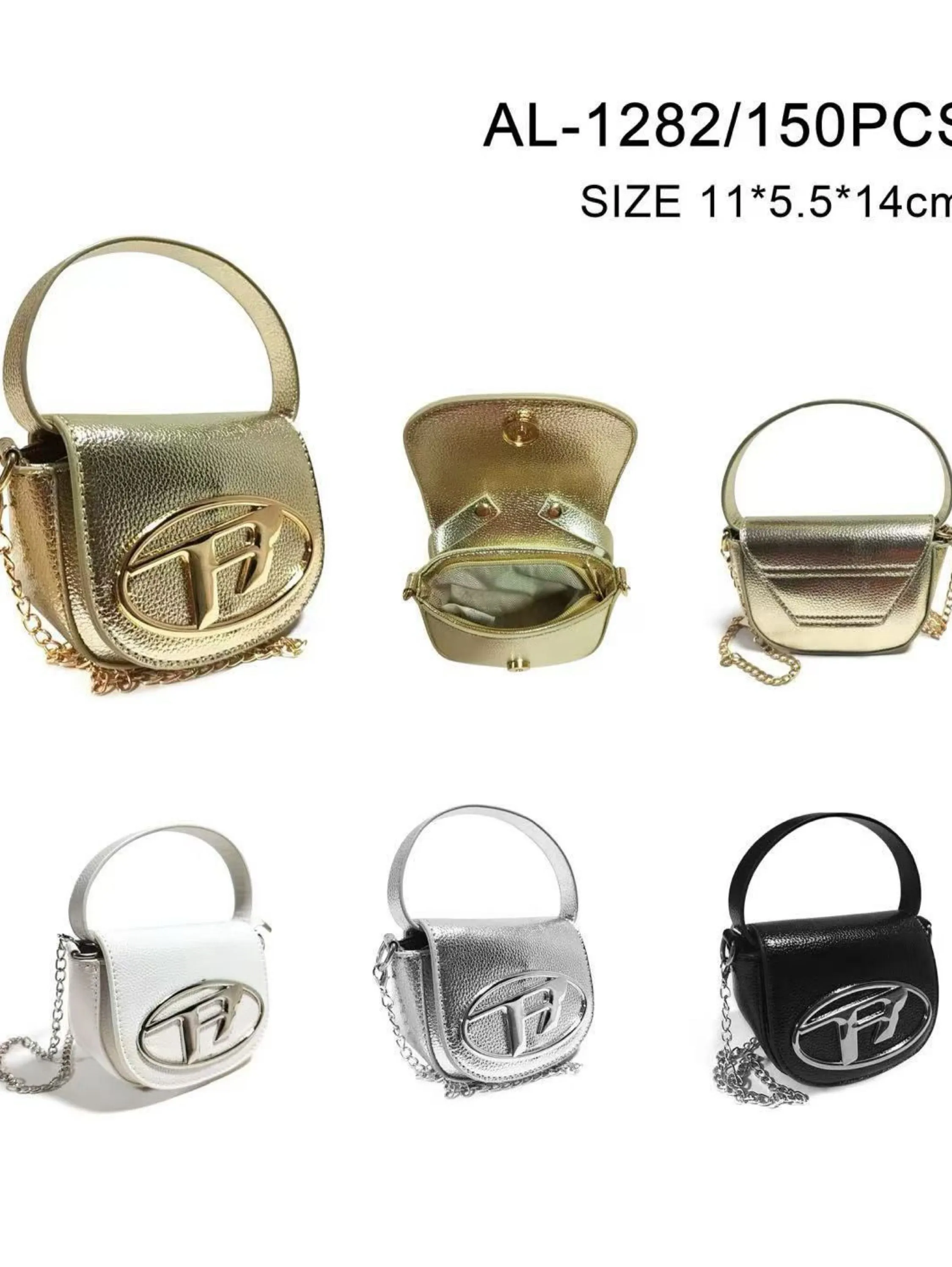 Mini bag inspiração Diesel bem chic de qualidade AL-1282