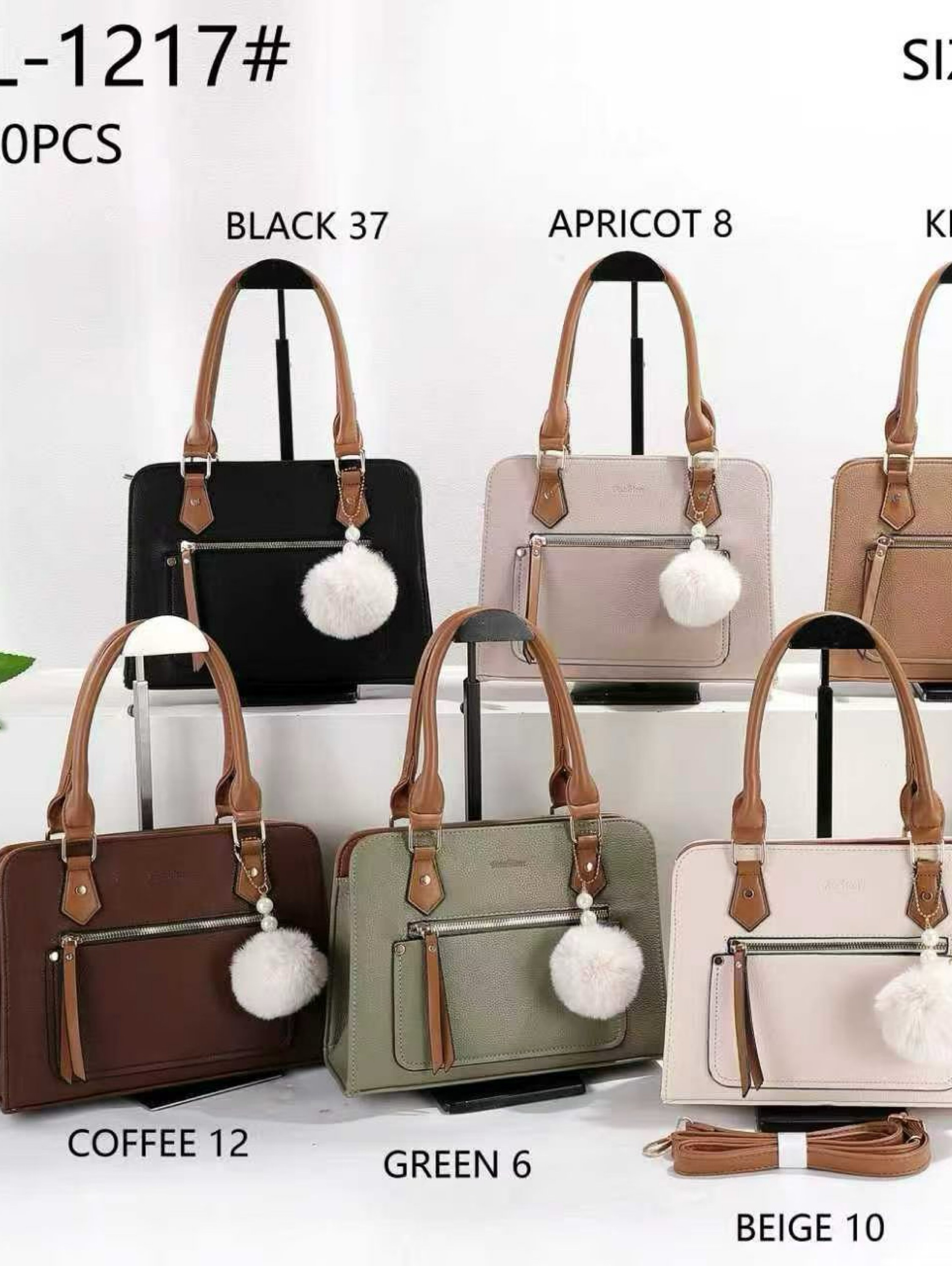 Bolsa média com chaveiro AL-1216
