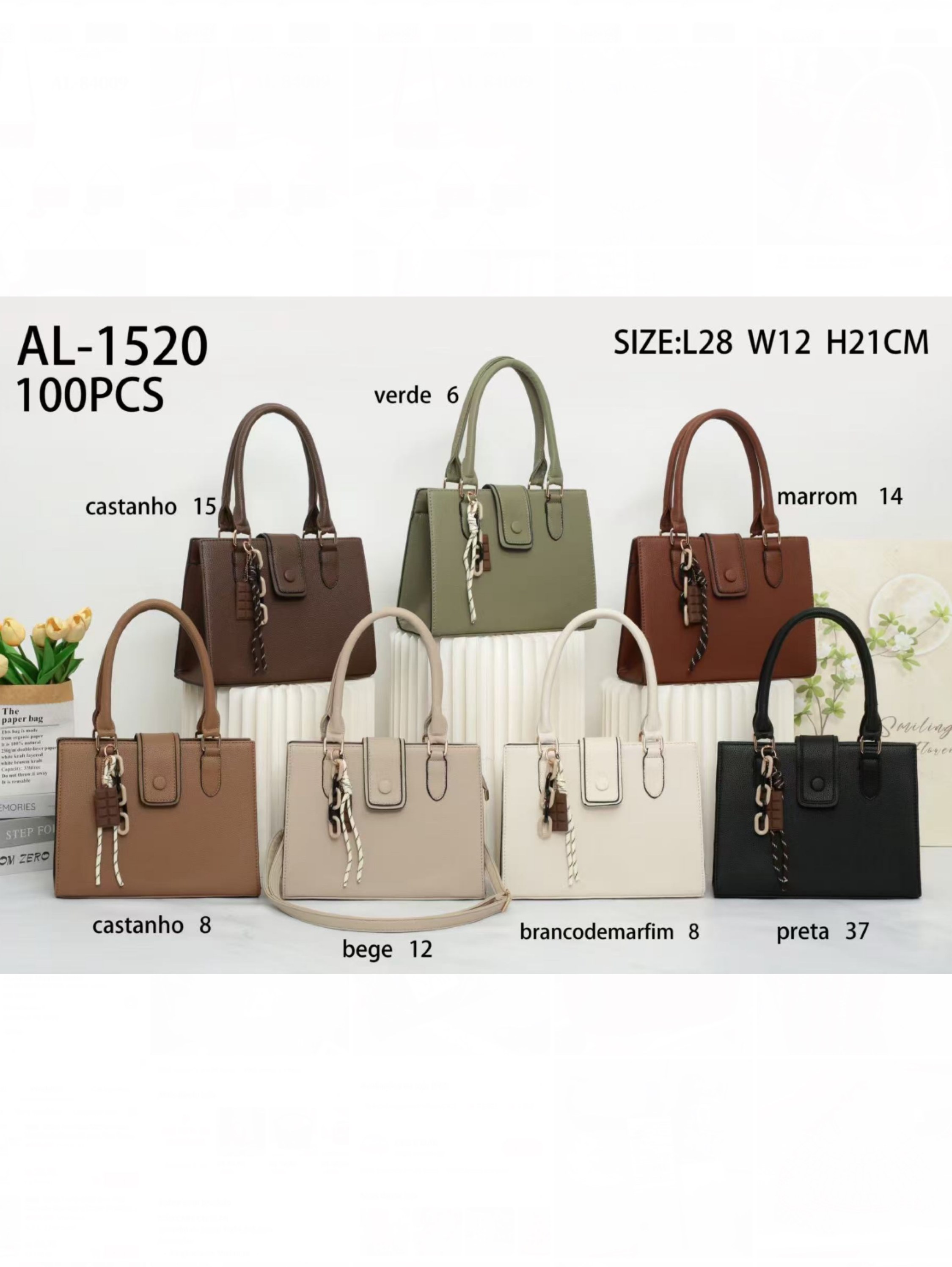 Bolsa Estruturada Quadrada AL-1520