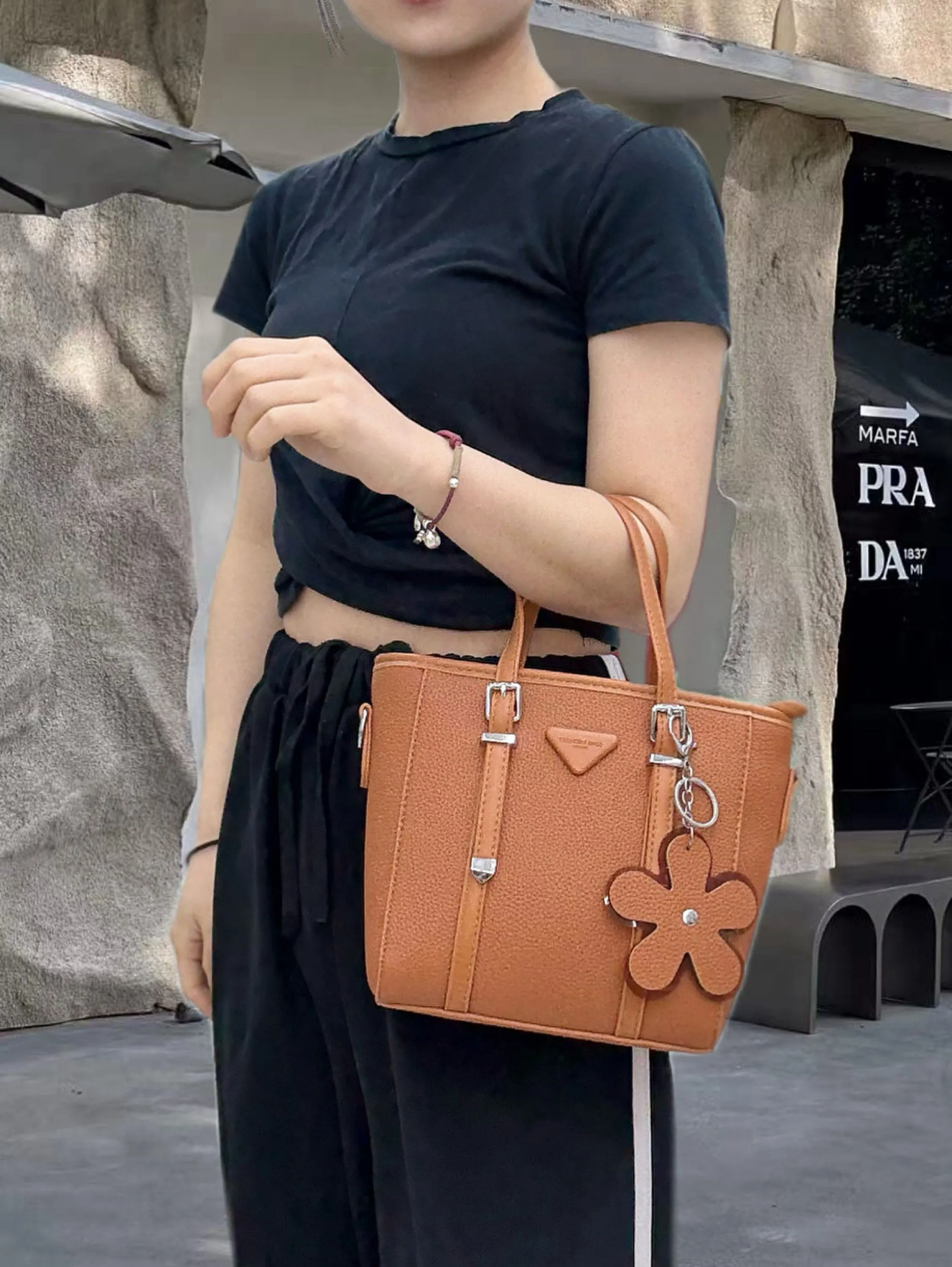 Bolsa de mão com alça transversal AL-953