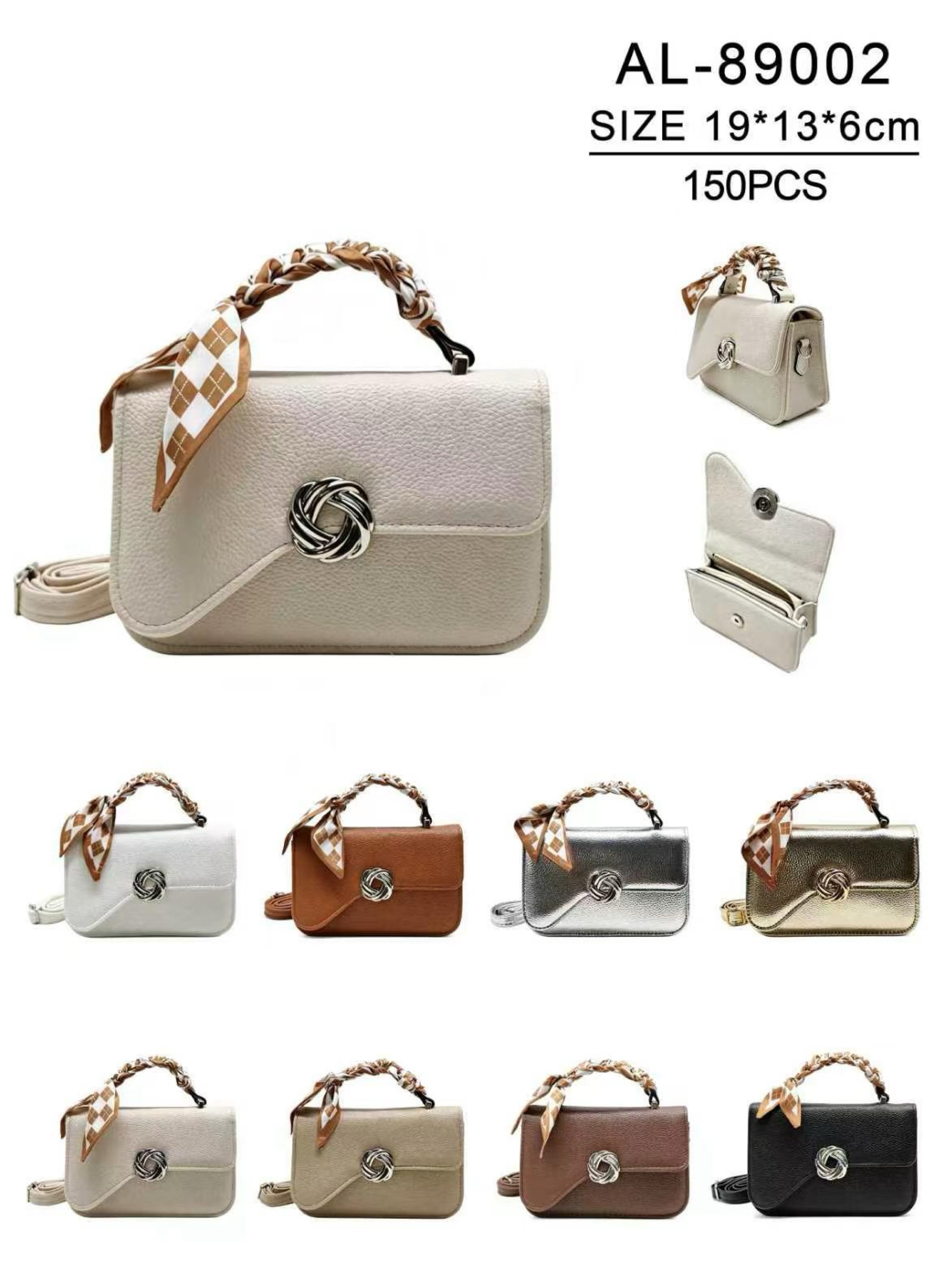 Bolsa Transversal com lenço AL-89002