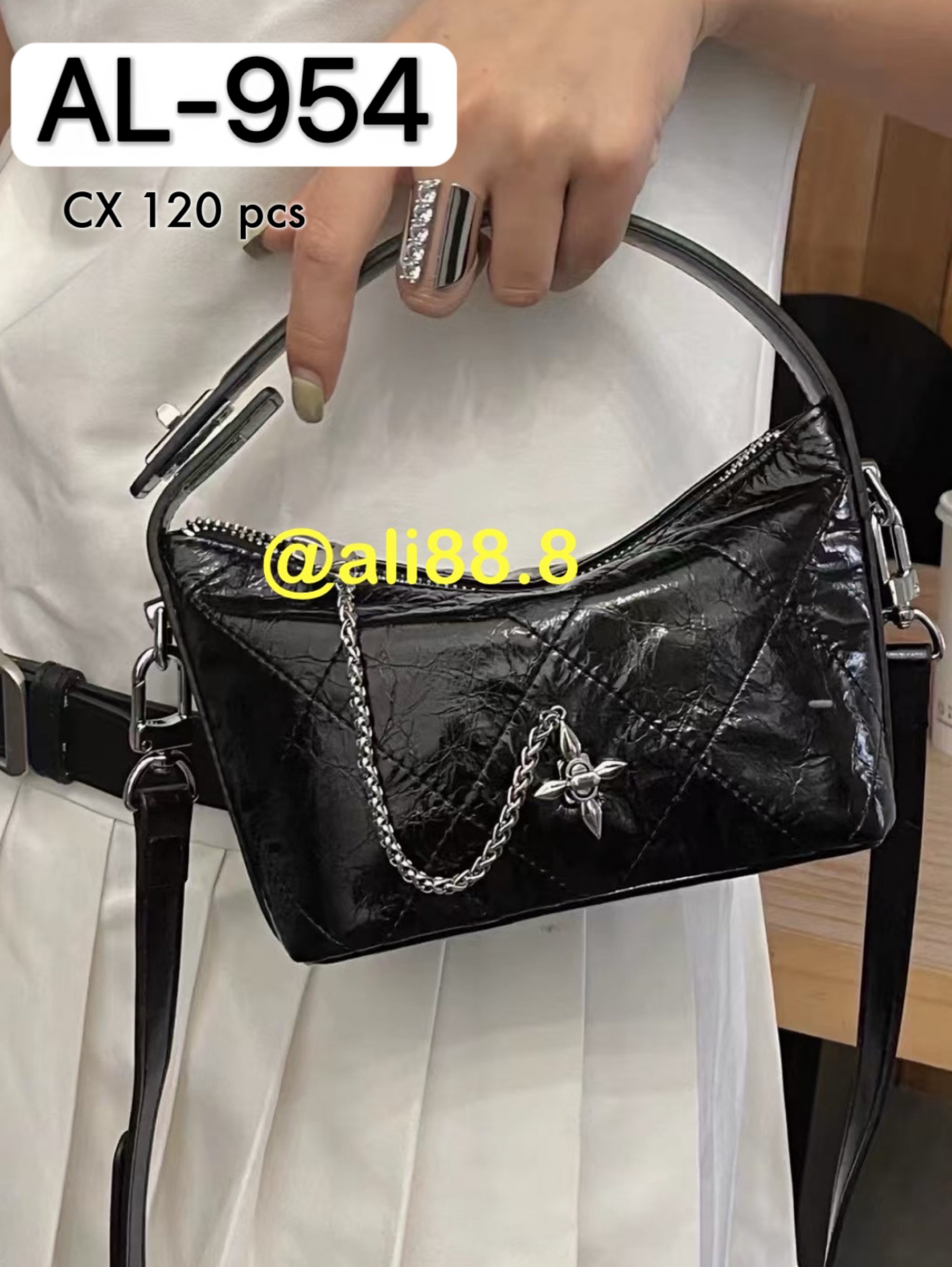 Bolsa de mão pra sair com alça comprida AL-954