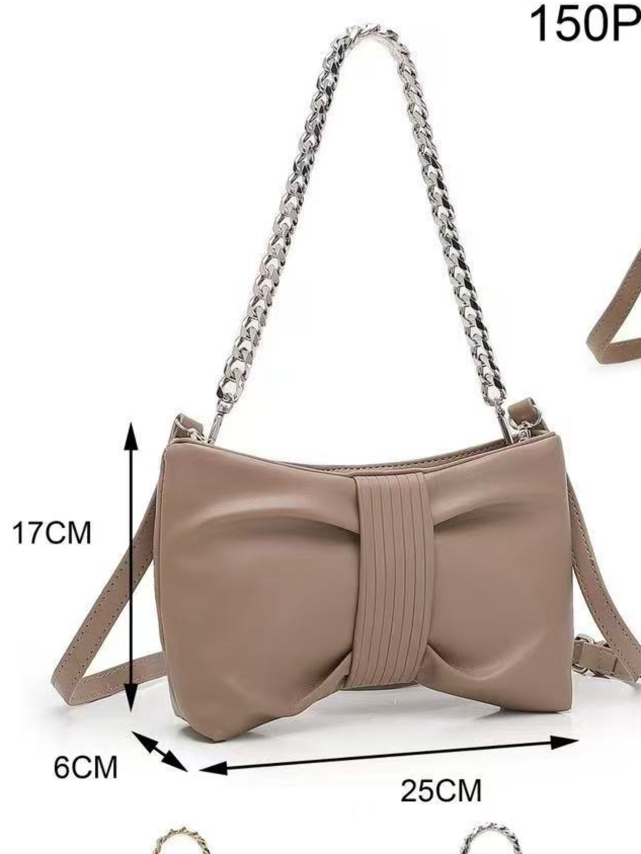 Bolsa Laço bem chic e estilosa duas opções de alças AL-1355