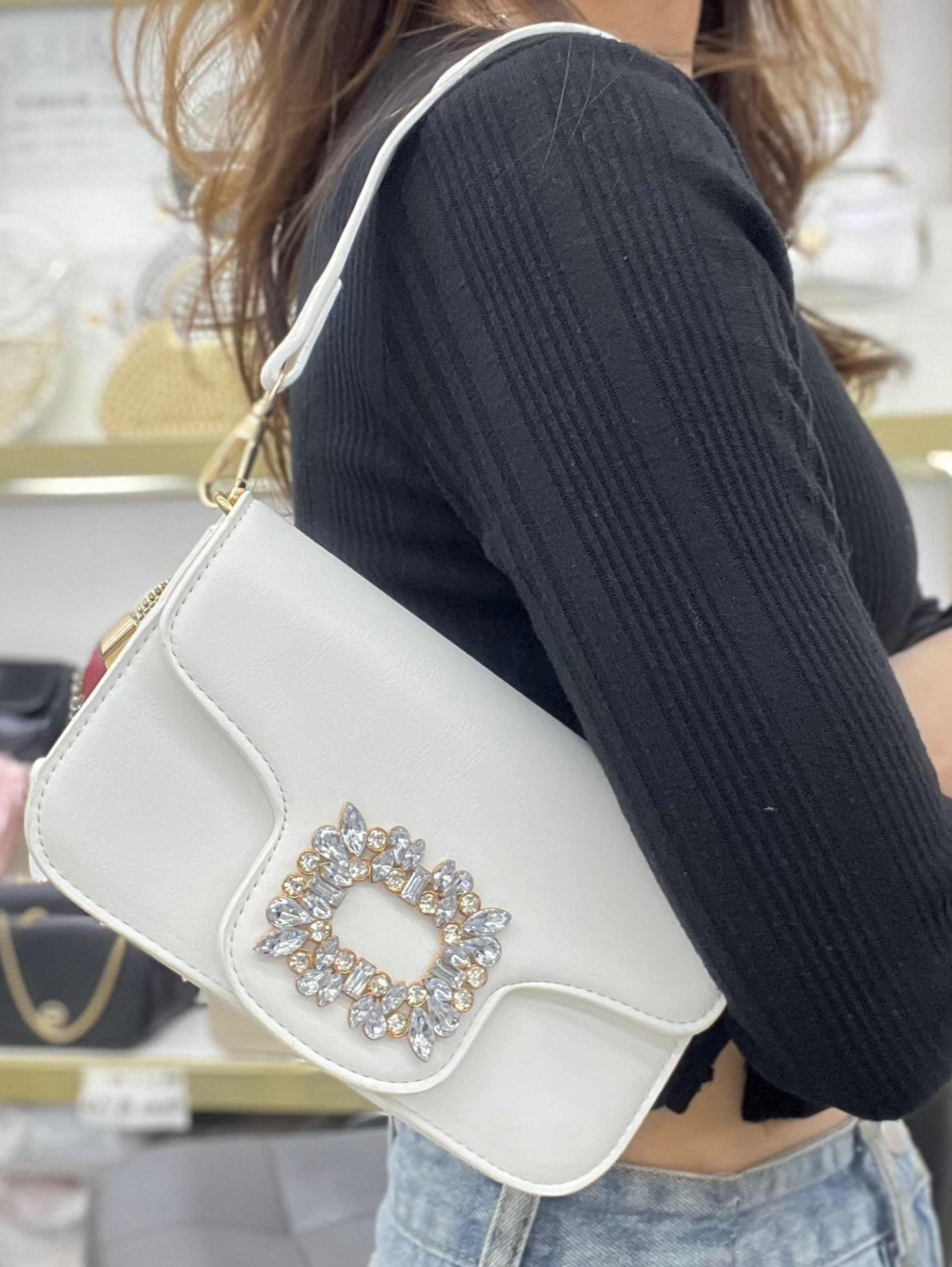 Bolsa tiracolo com 2 opções de alças AL-1247