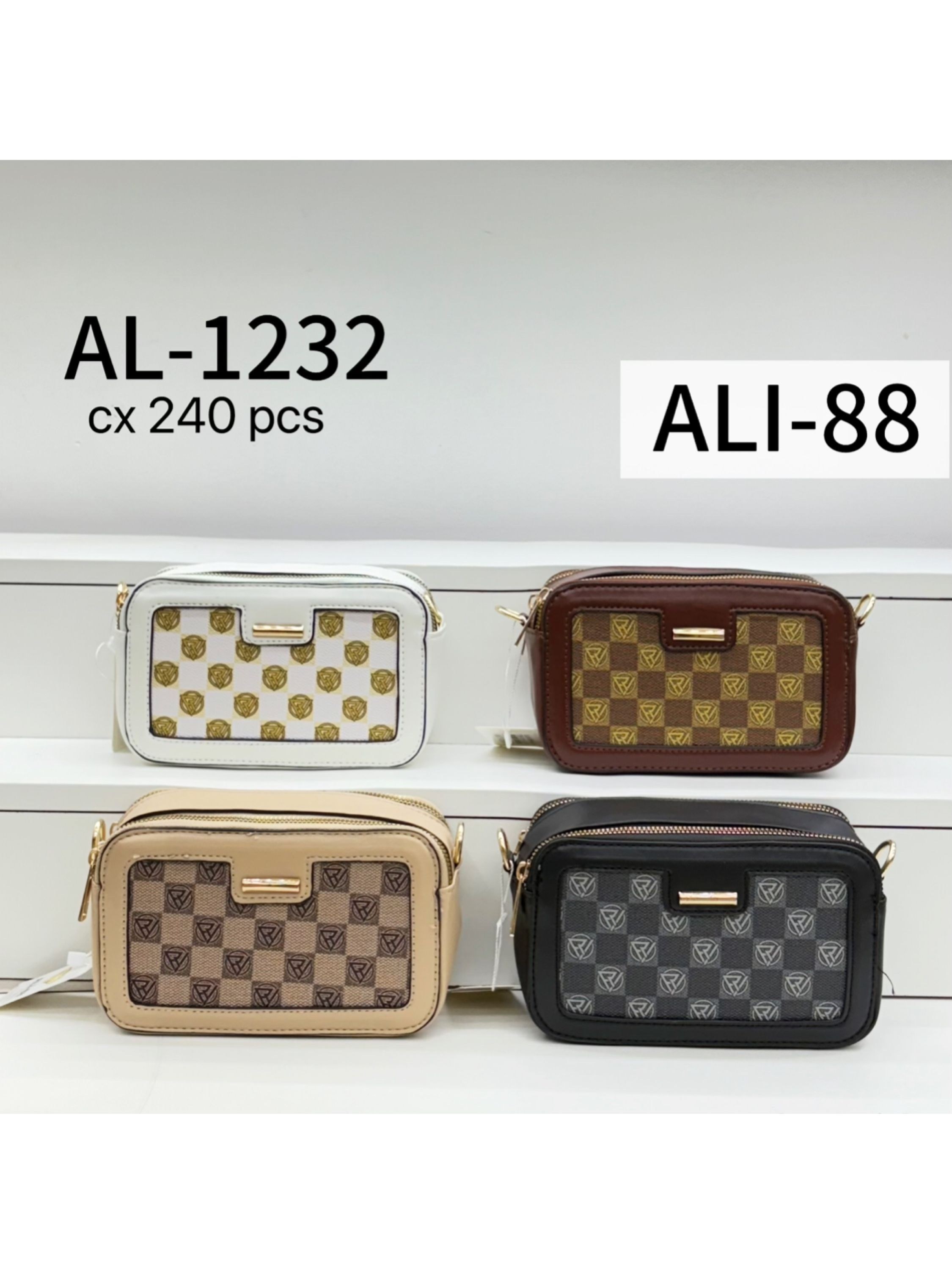 Coleção nova bolsa tiracolo inspiração Louis Vuitton AL-1232