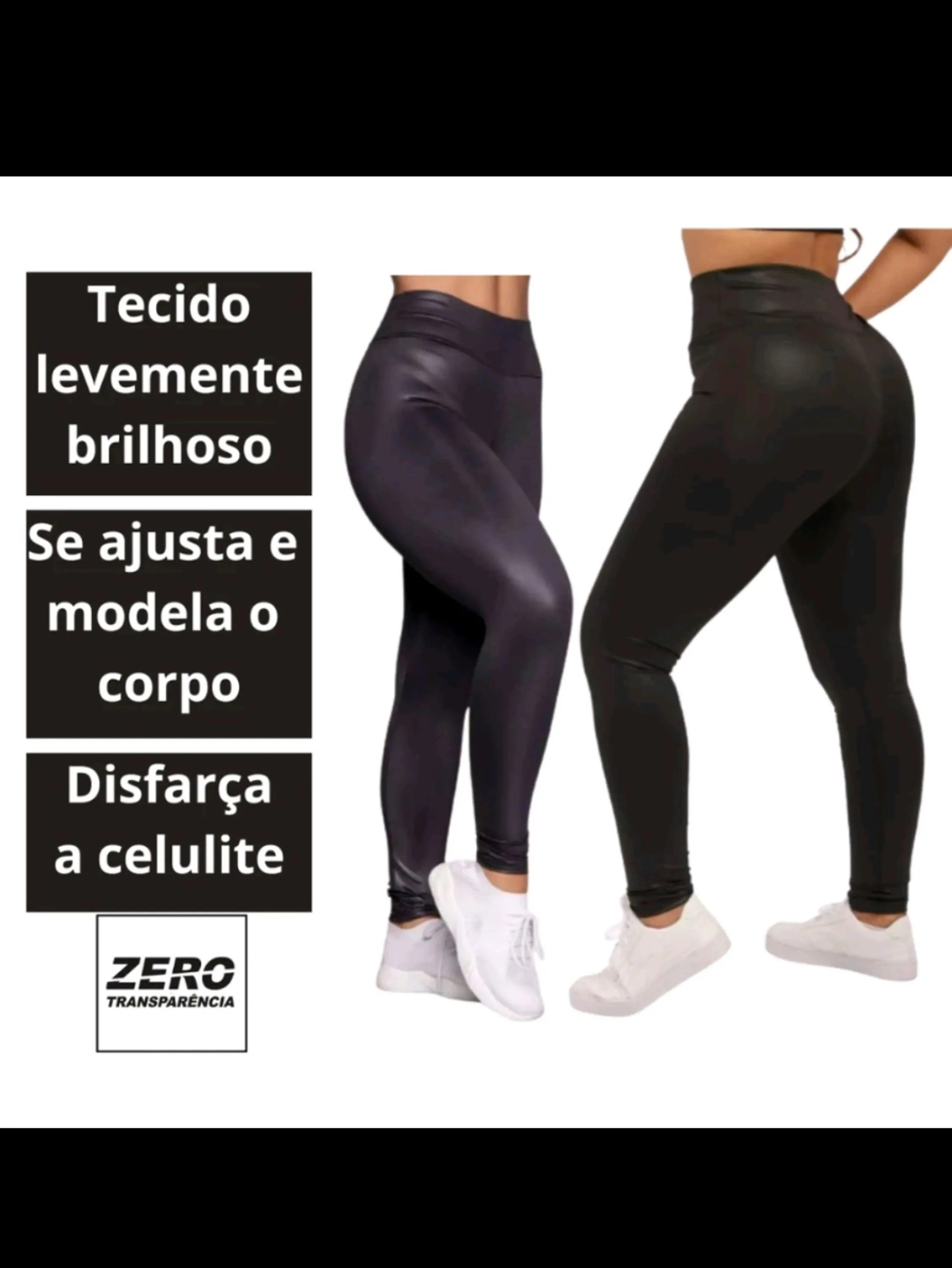 Calça legging montaria toda cirre moda blogueira inverno