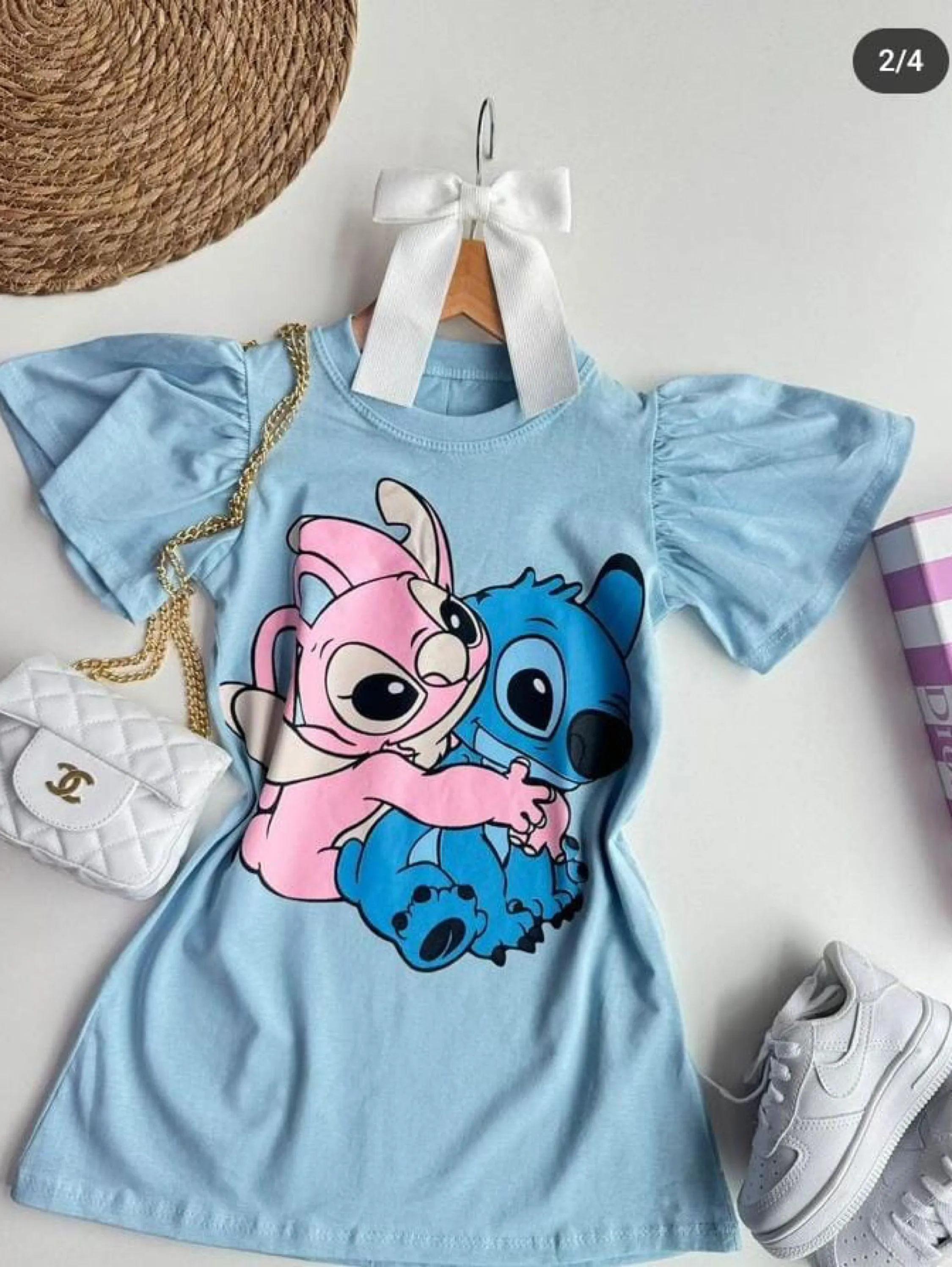 Vestido Stitch blogueirinha