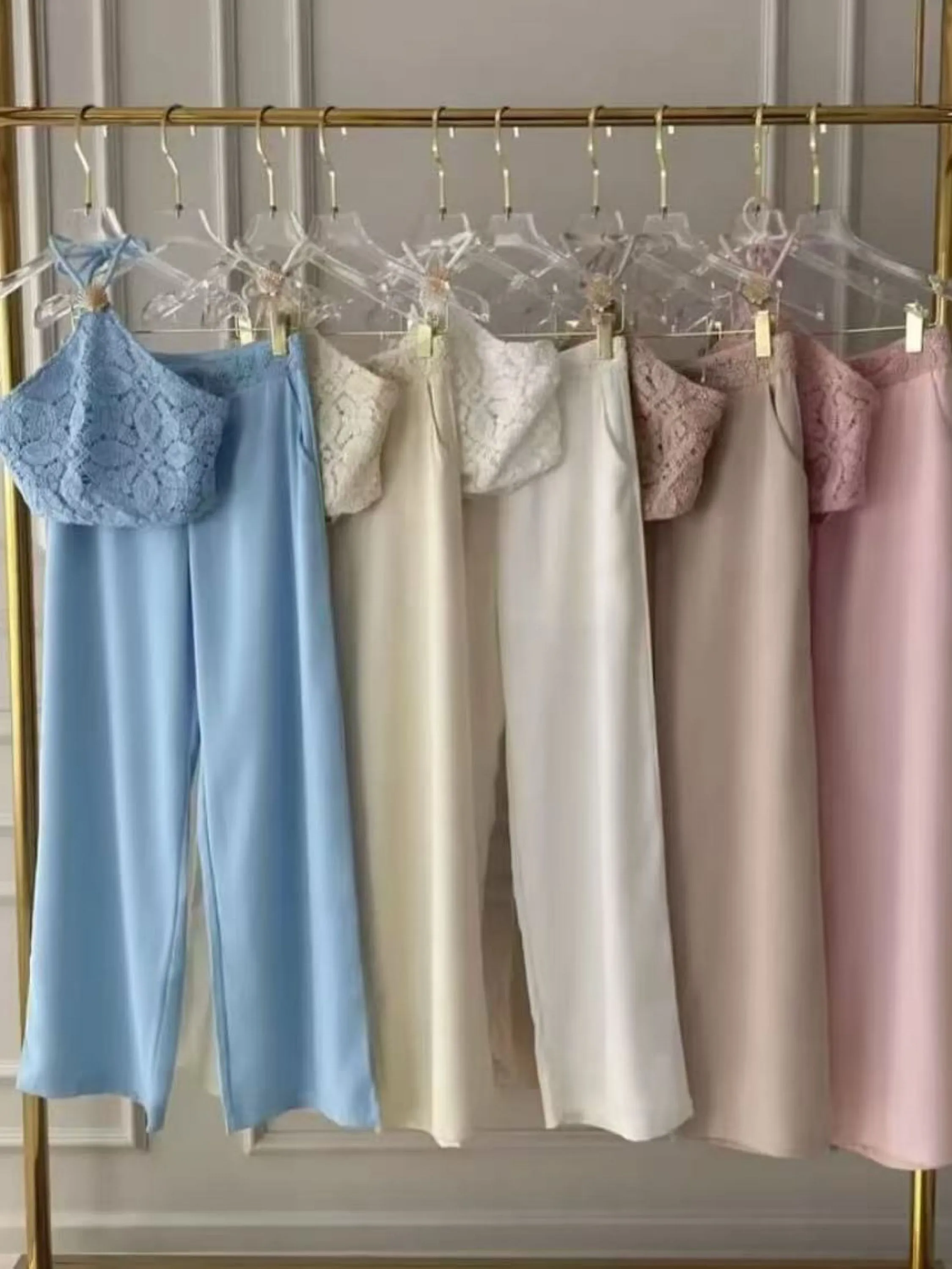 Conjunto de crochê