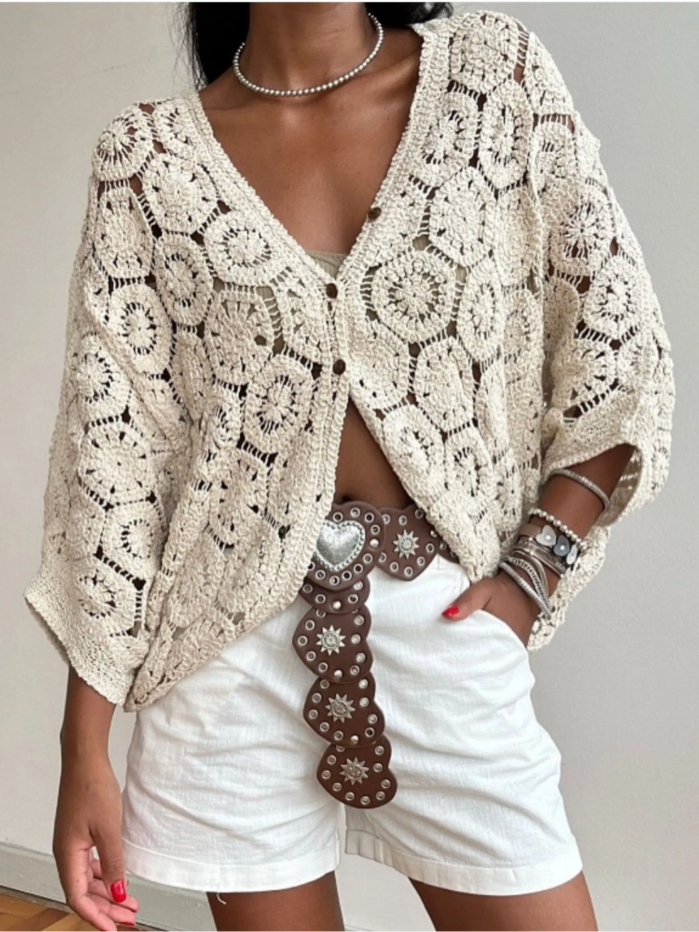Kimono com botão 81