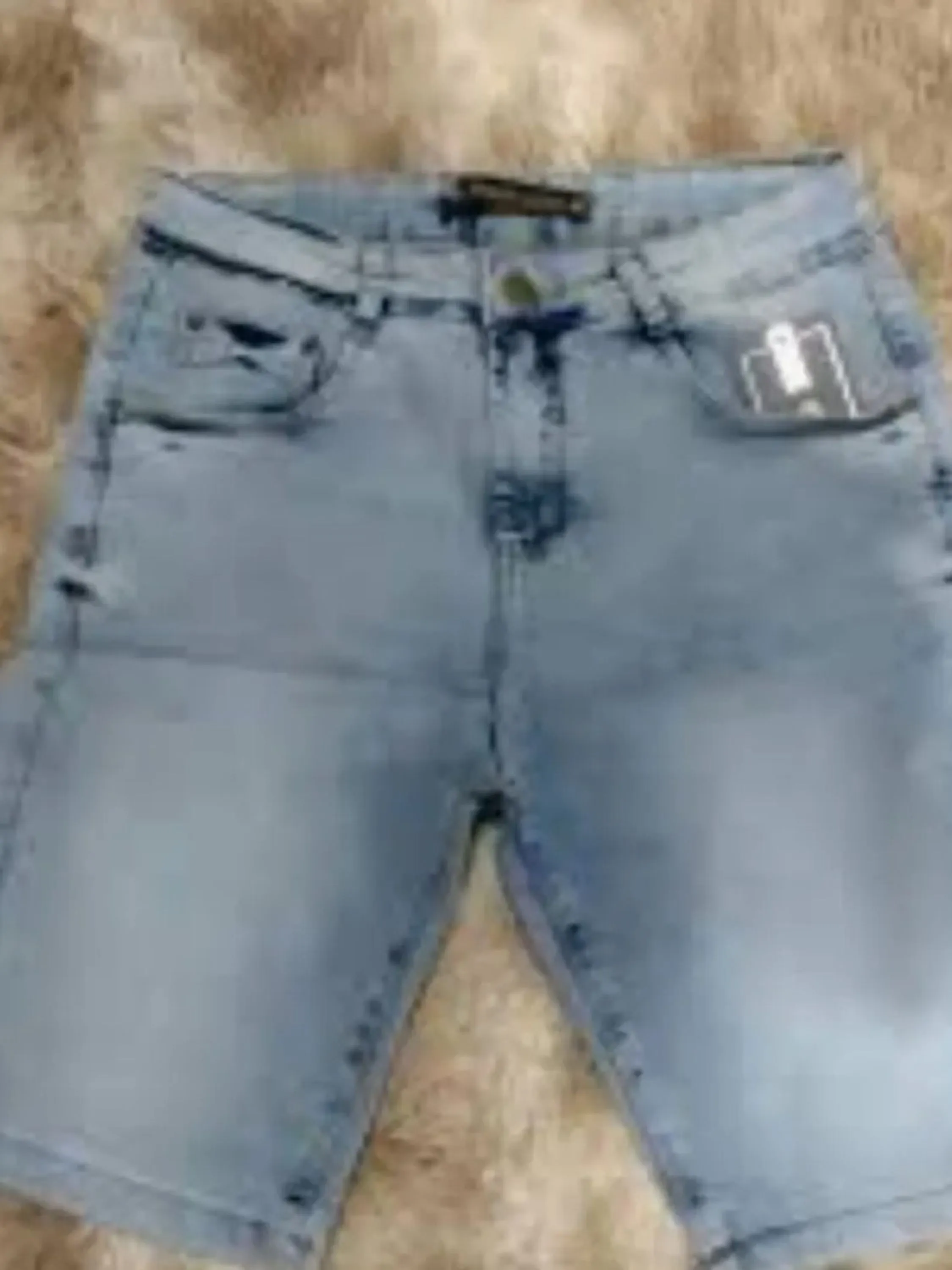 Bermuda jeans masculino