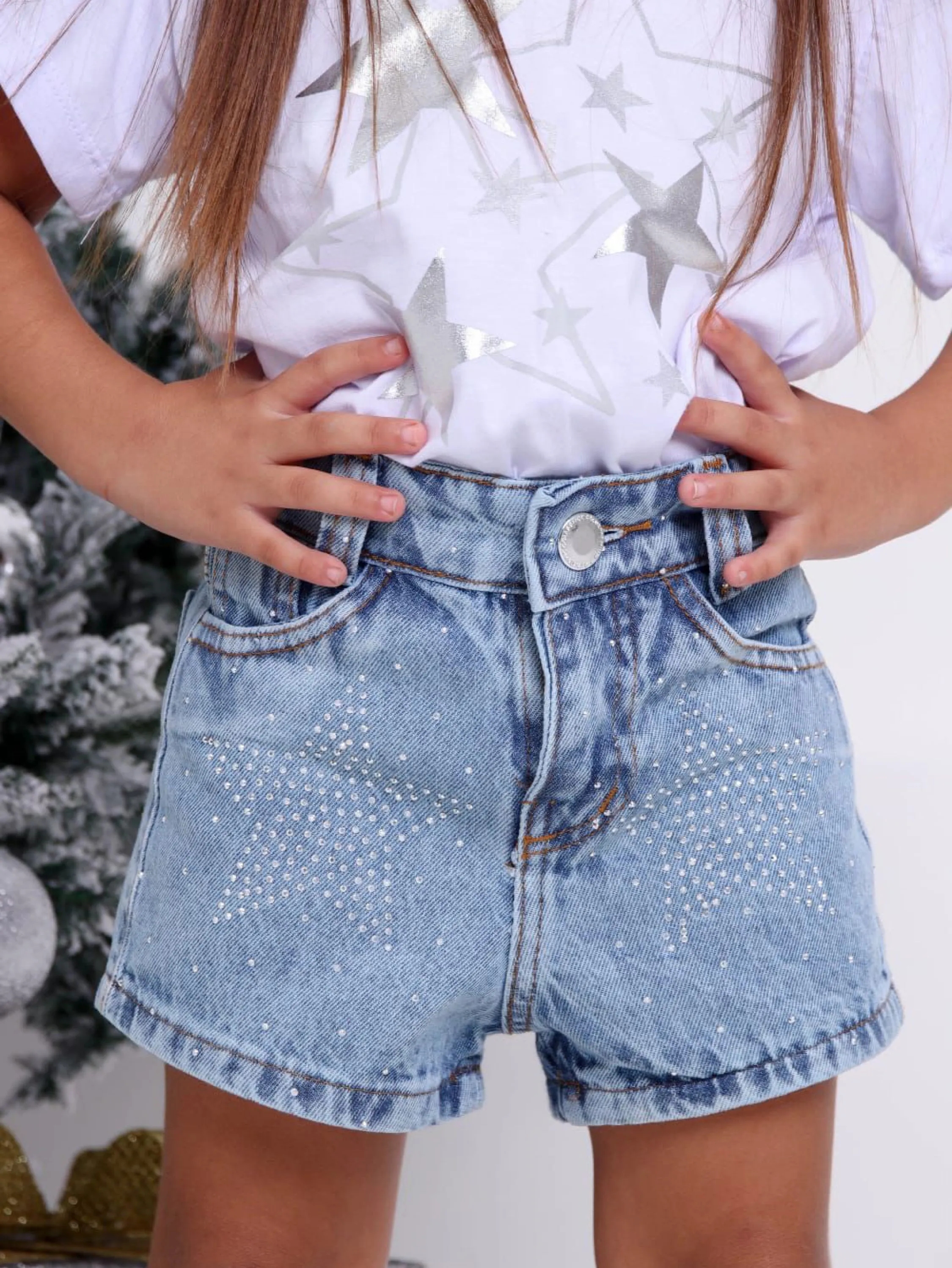 SHORT JEANS ESTRELA