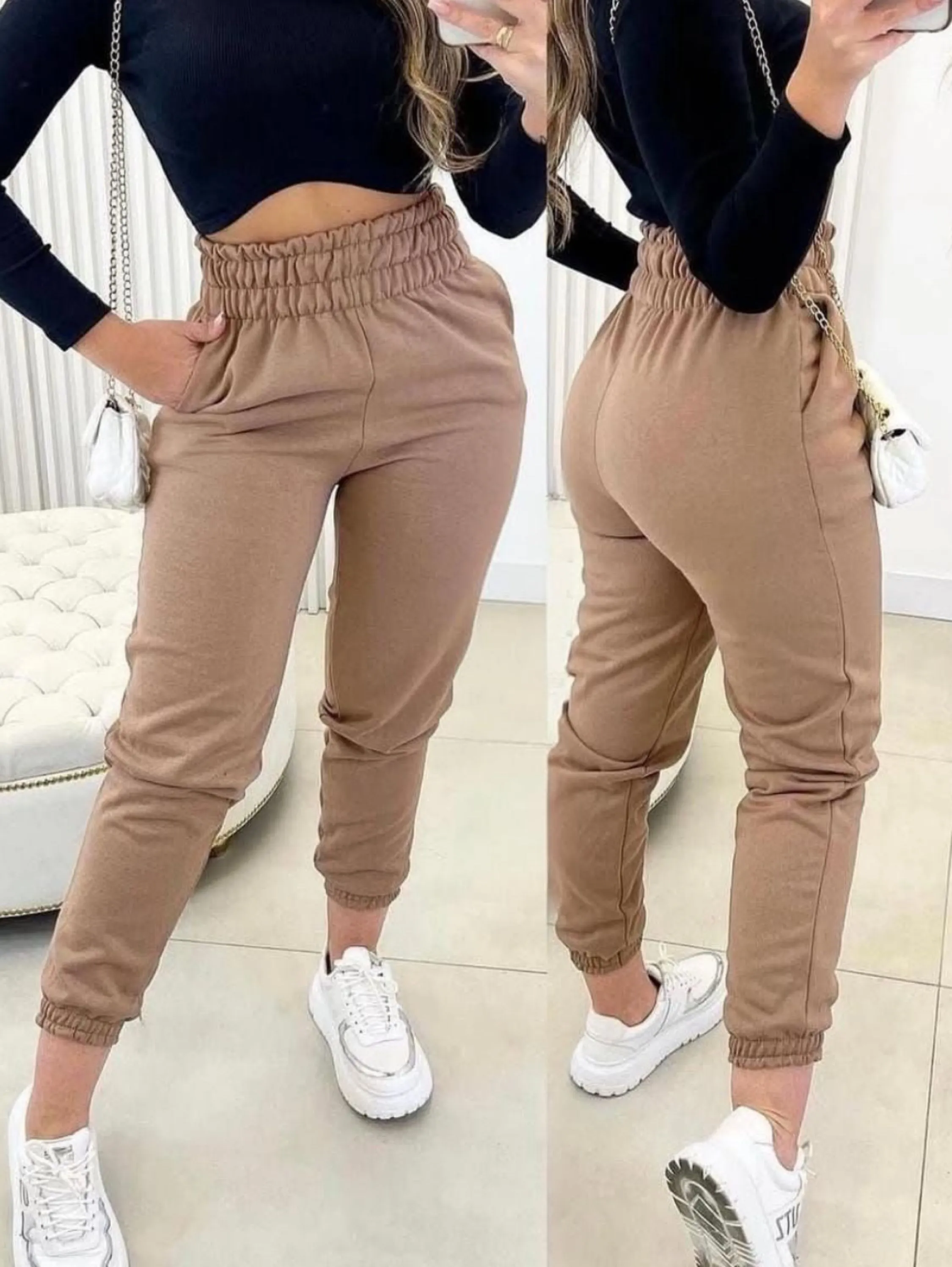 CALÇA JOGGER MOLETOM
