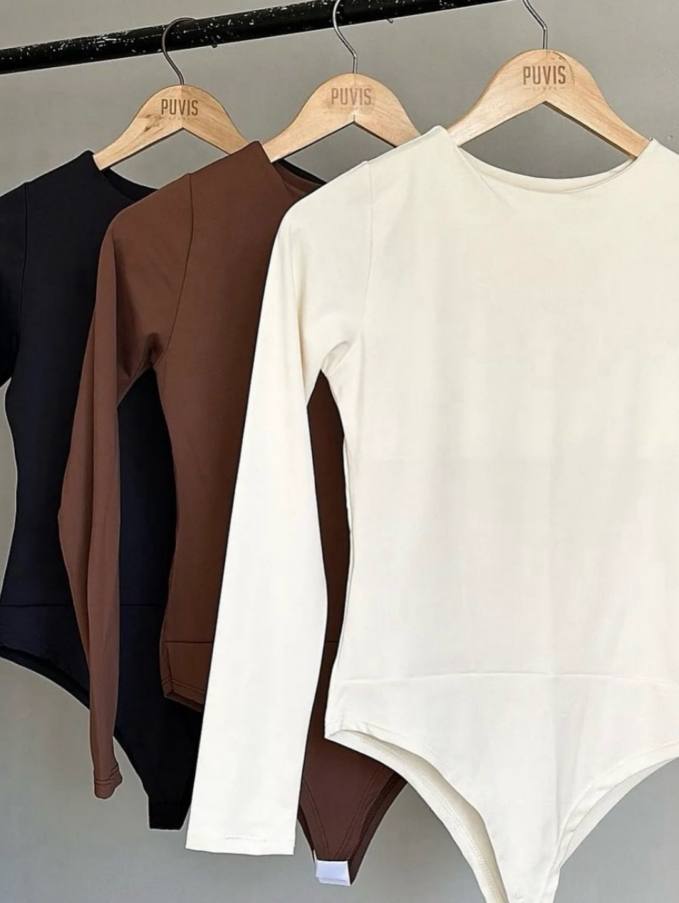 BODY MANGA LONGA GOLA REDONDA