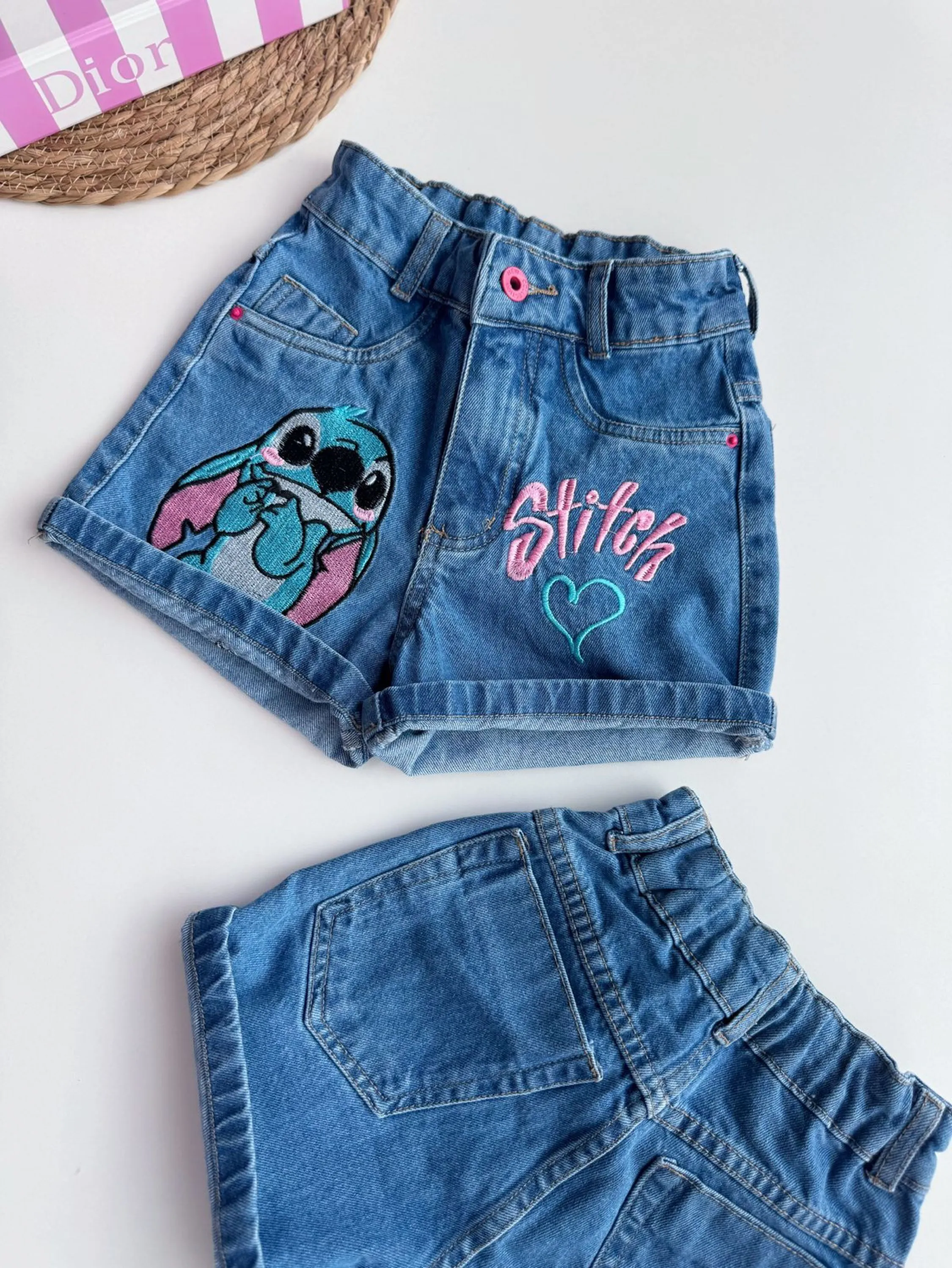 SHORT JEANS STITCH