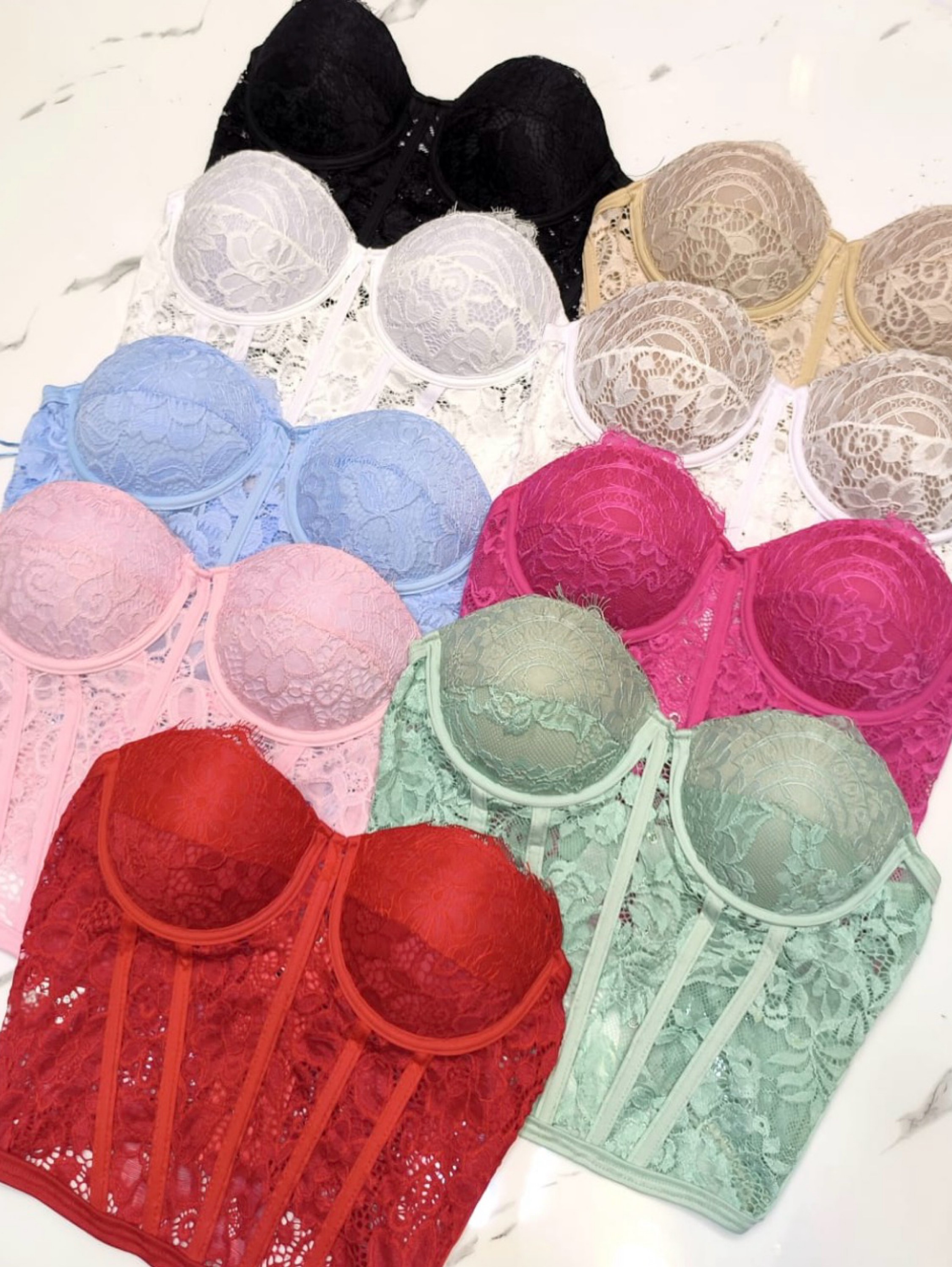 CORSELET CROPPED RENDA