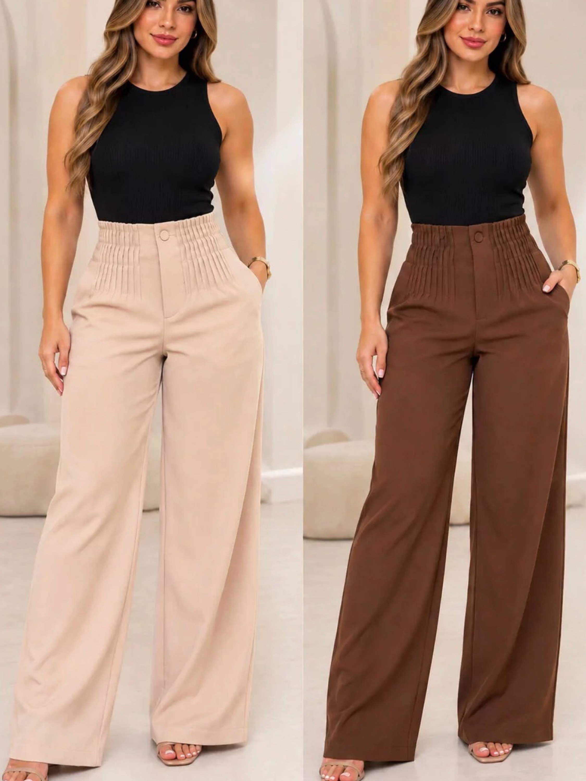 CALÇA SOCIAL RETA