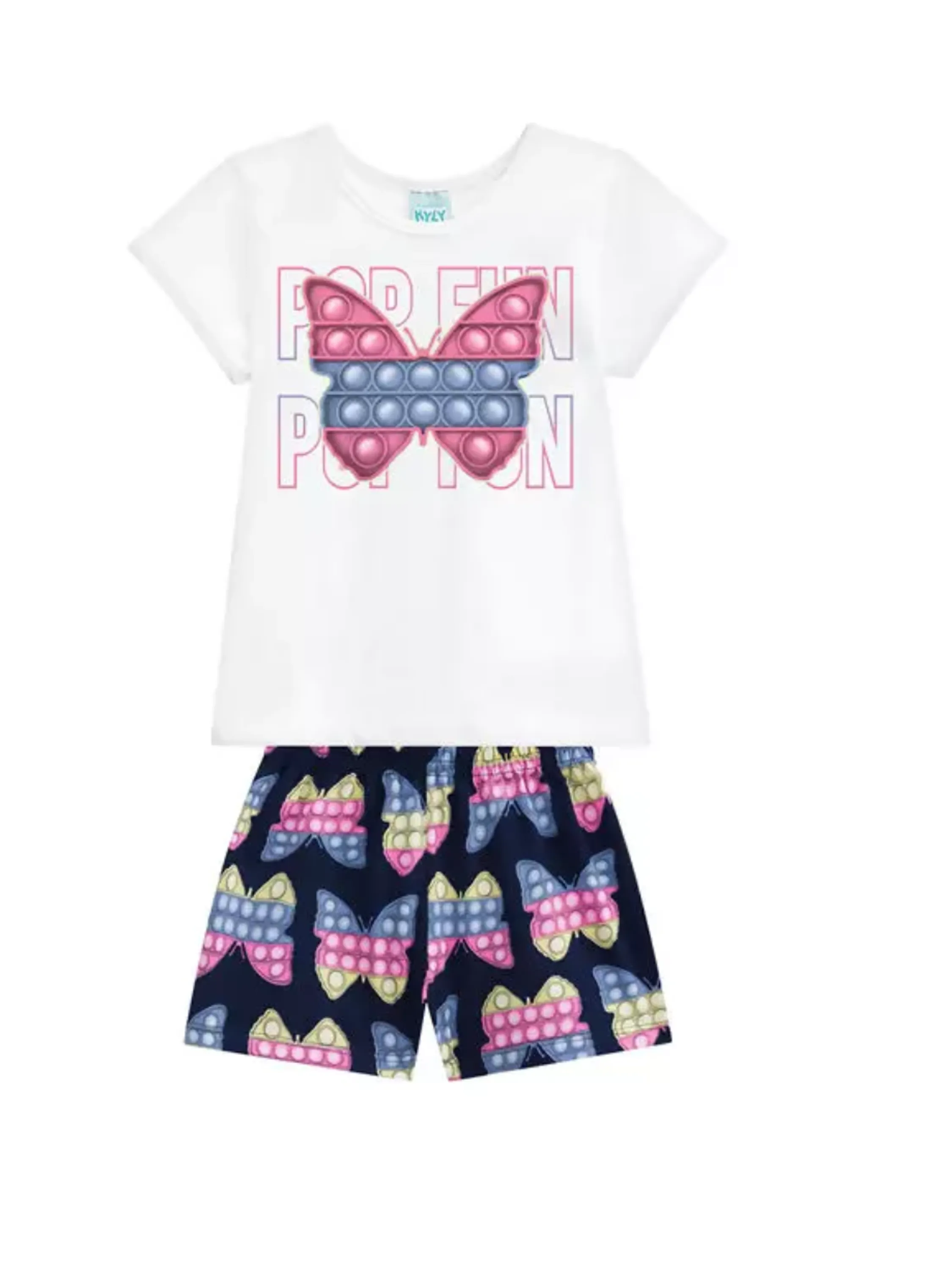 Pijama Feminino M/C 'POP FUN' 4-12/111639