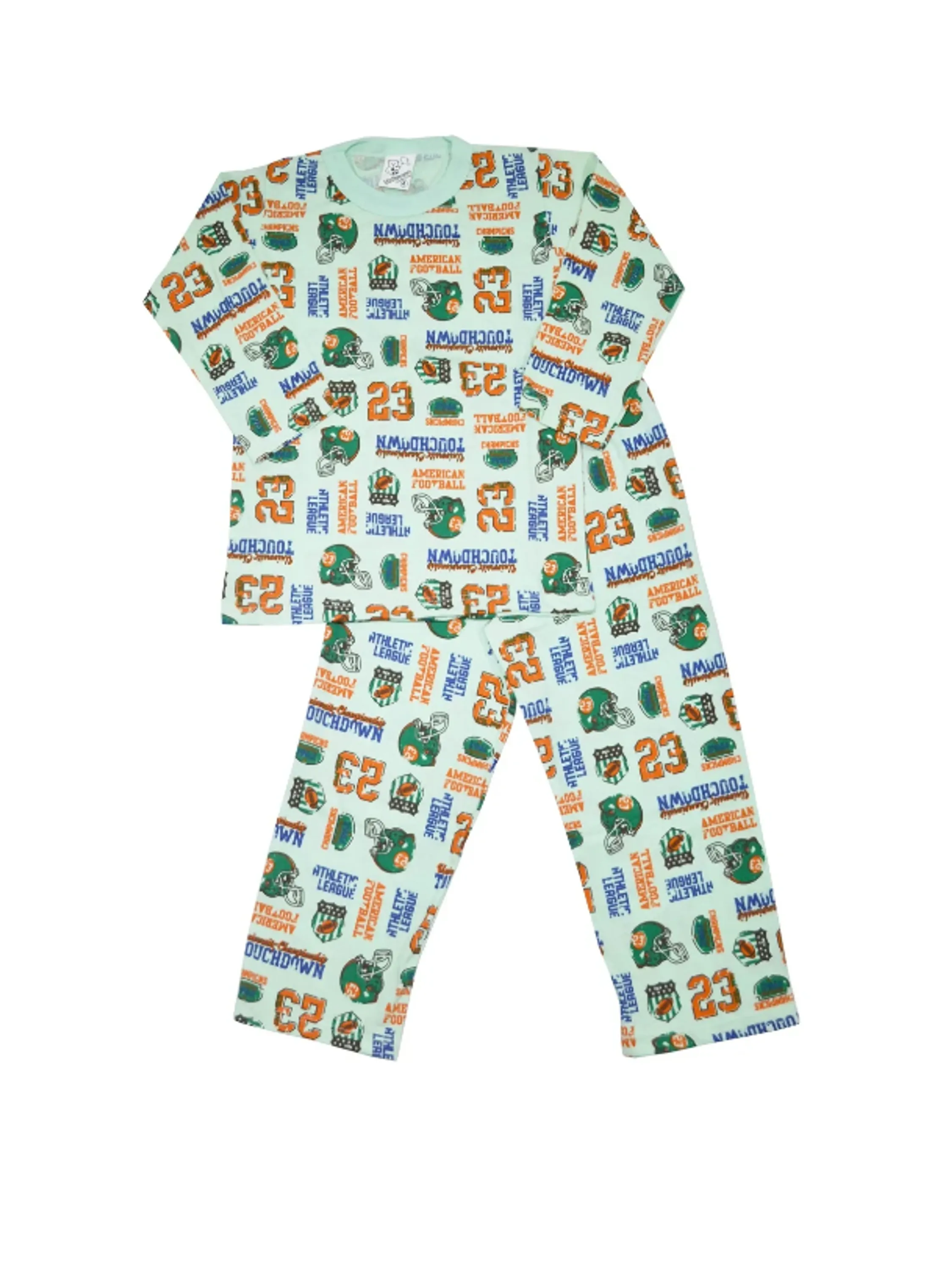 Pijama Estampado 10-14 Malha Longo Infantil | 558233